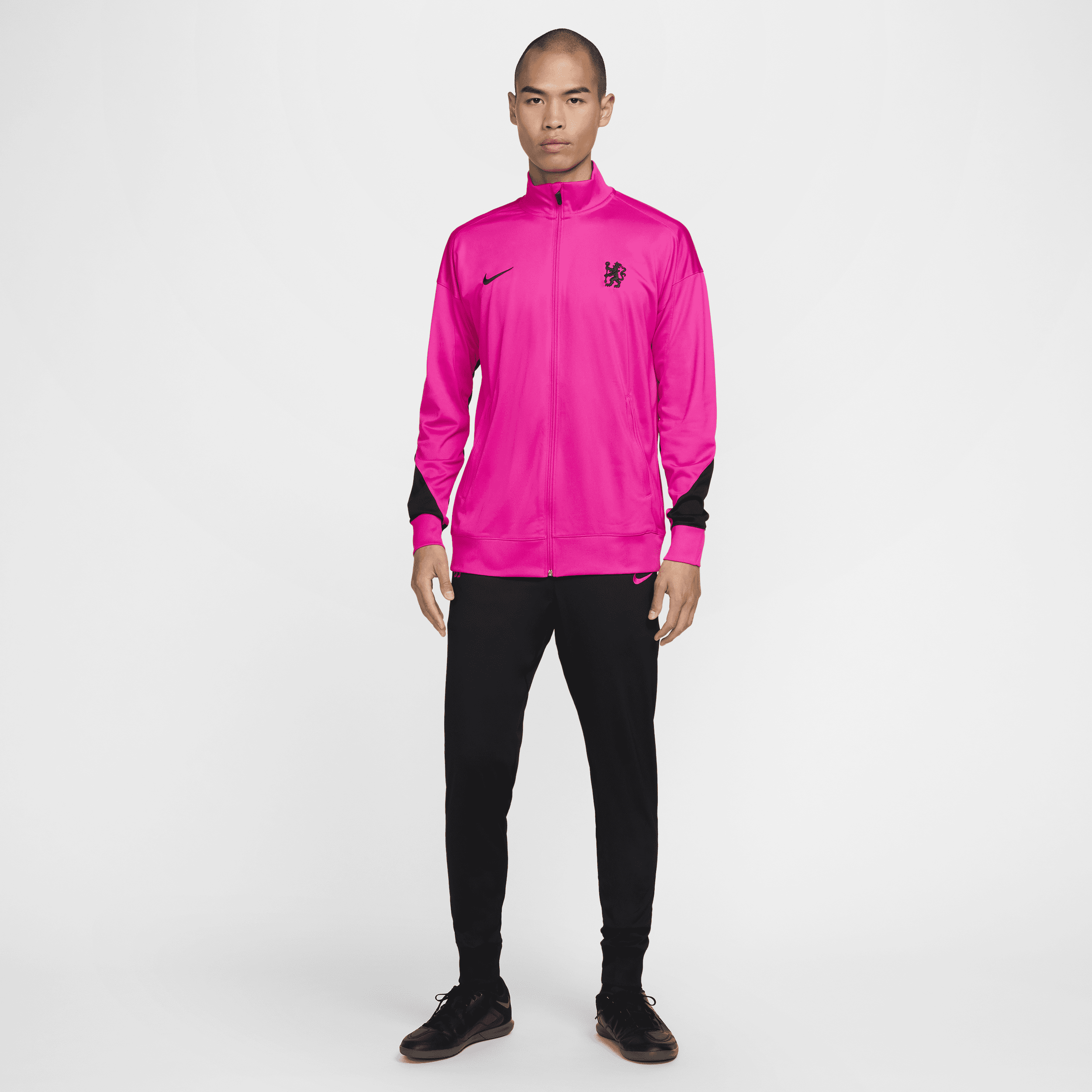 3e survêtement de foot en maille Nike Dri-FIT Chelsea FC Strike pour homme - Rose