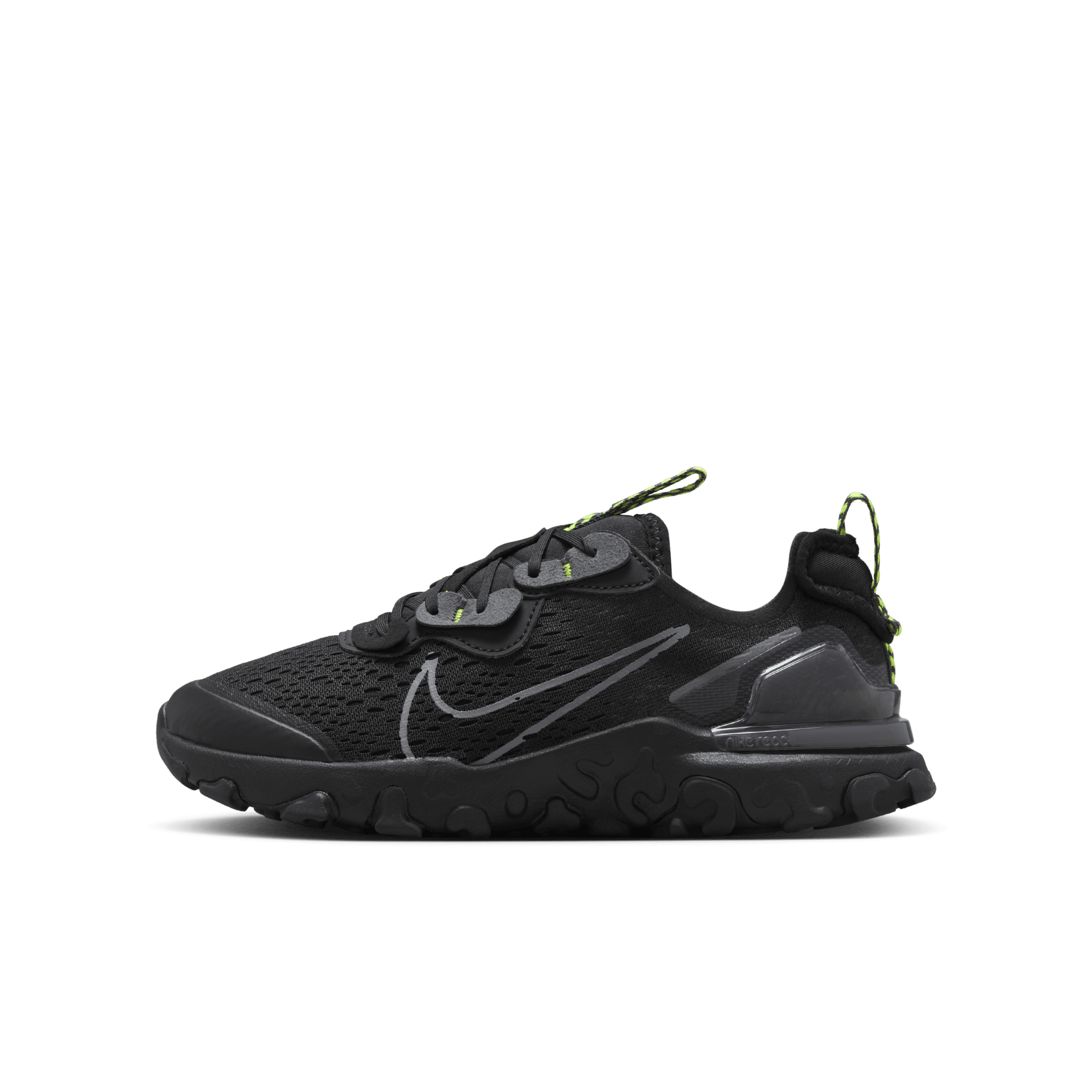 Nike React Vision Older Kids’ Shoes – Black