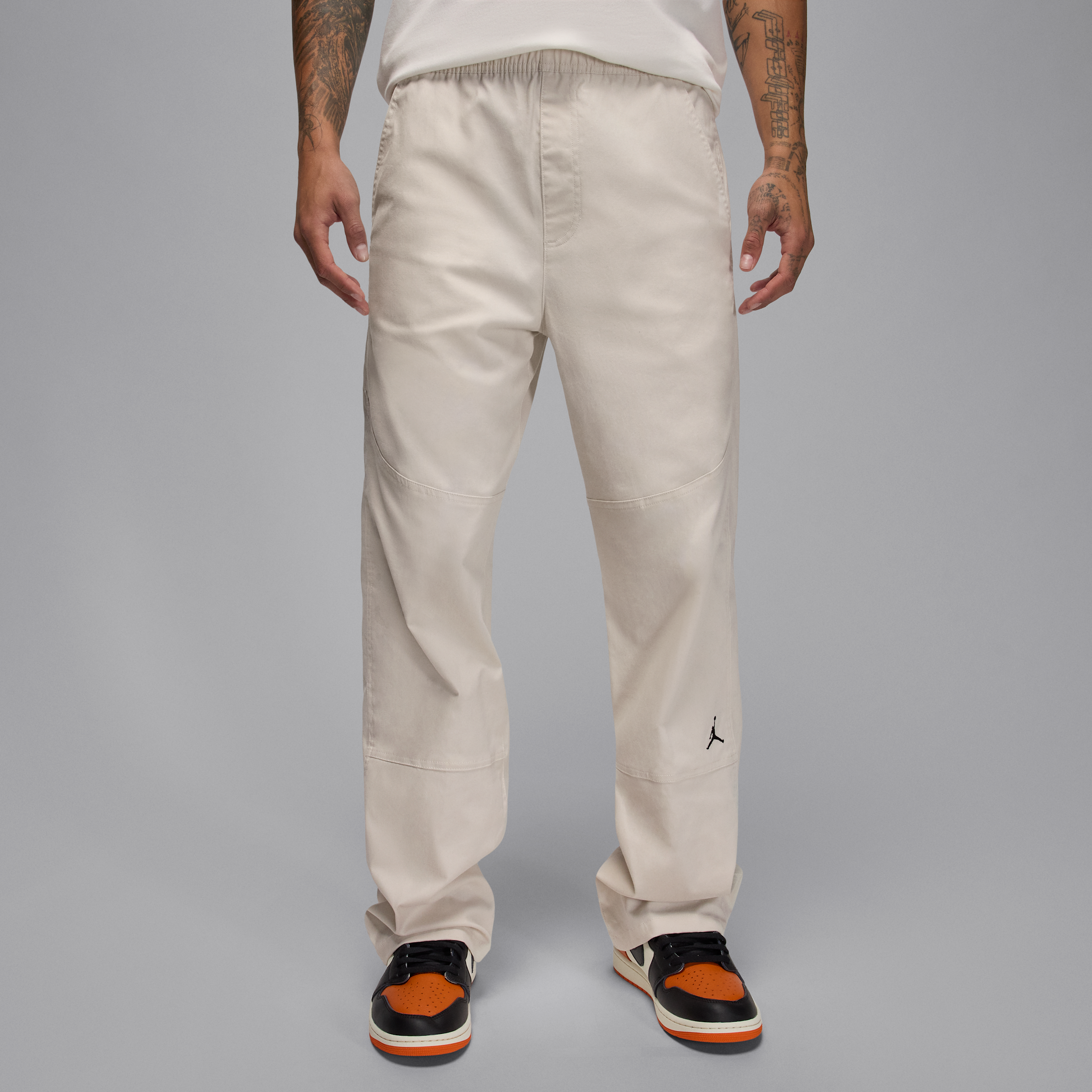 Nike Jordan Essentials Mens Woven Trousers - Brown - Cotton/Elastane