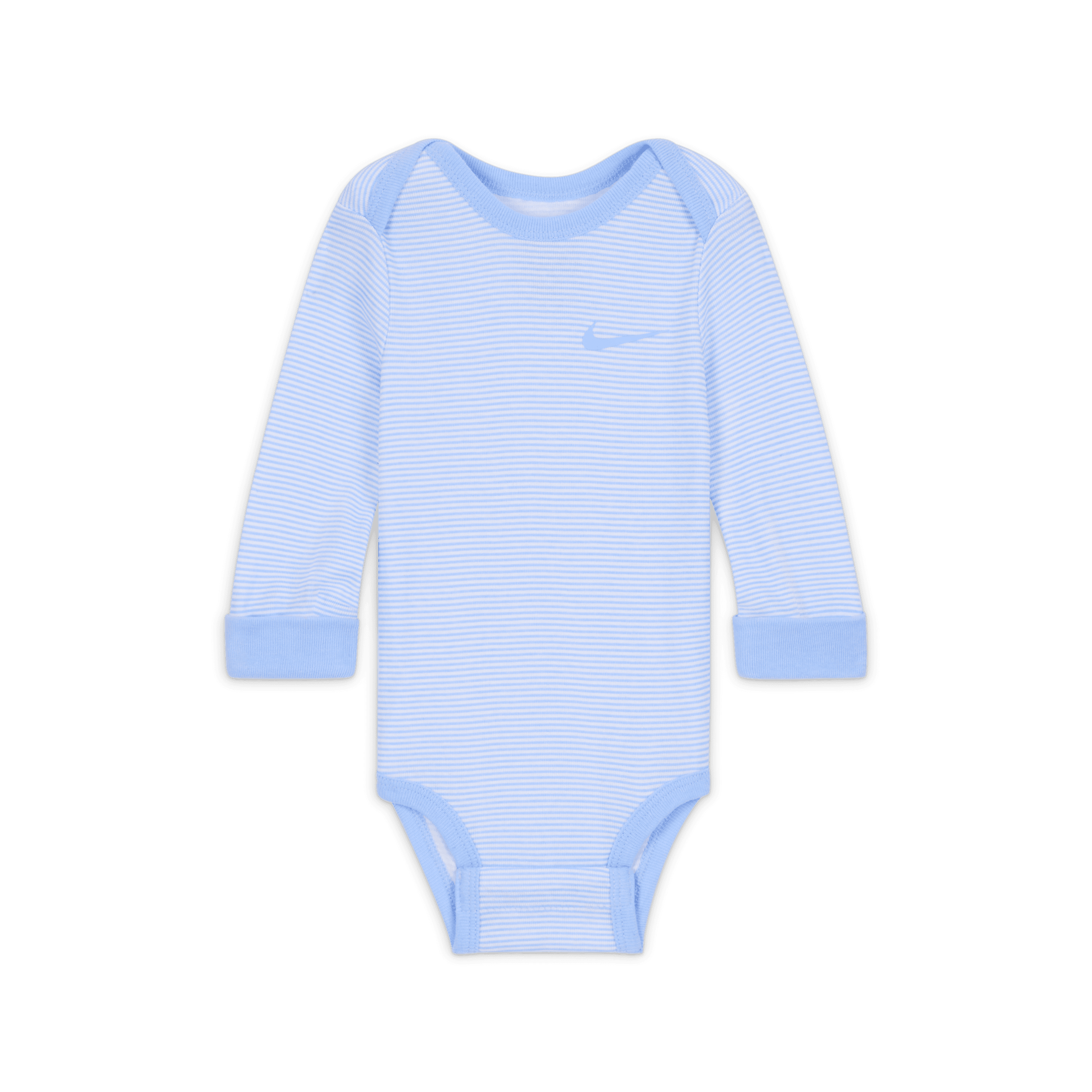 Nike Baby Essentials rompertjes met lange mouwen voor baby's (3 stuks) Blauw