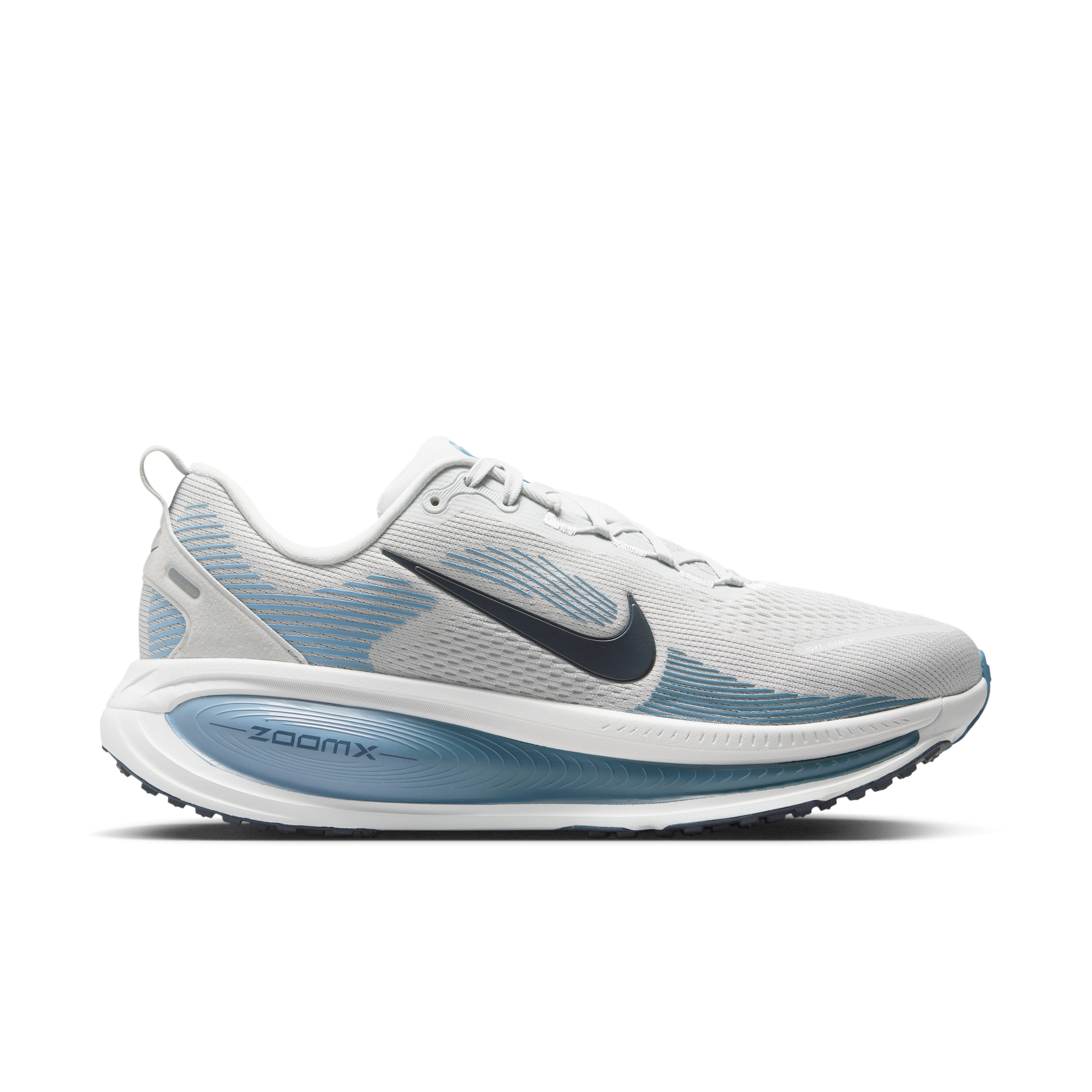 Nike Vomero 18 Grey Fog / Work Blue, vue 3