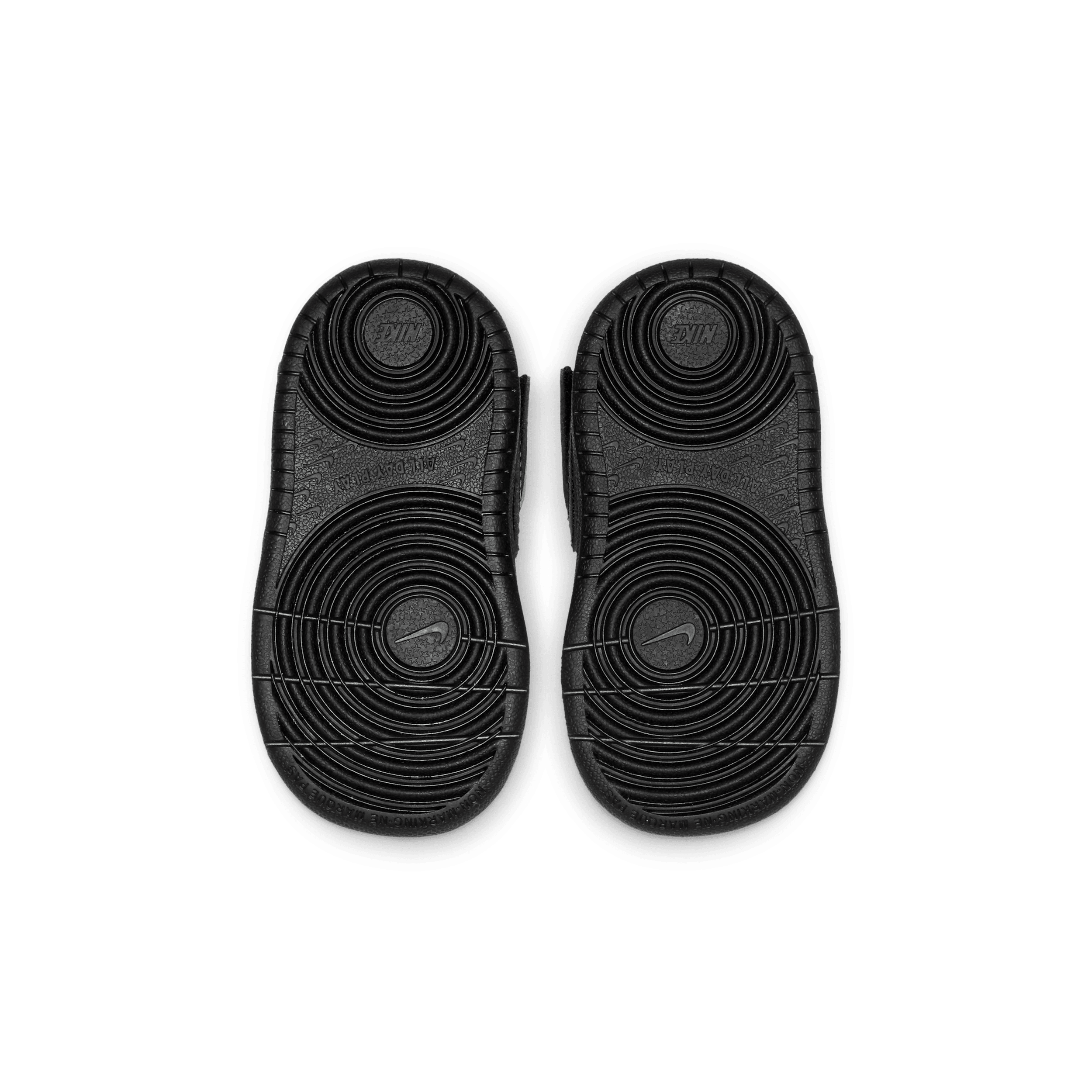 Nike Court Borough Mid 2 Baby and Toddler Shoe - Black - CD7784-001