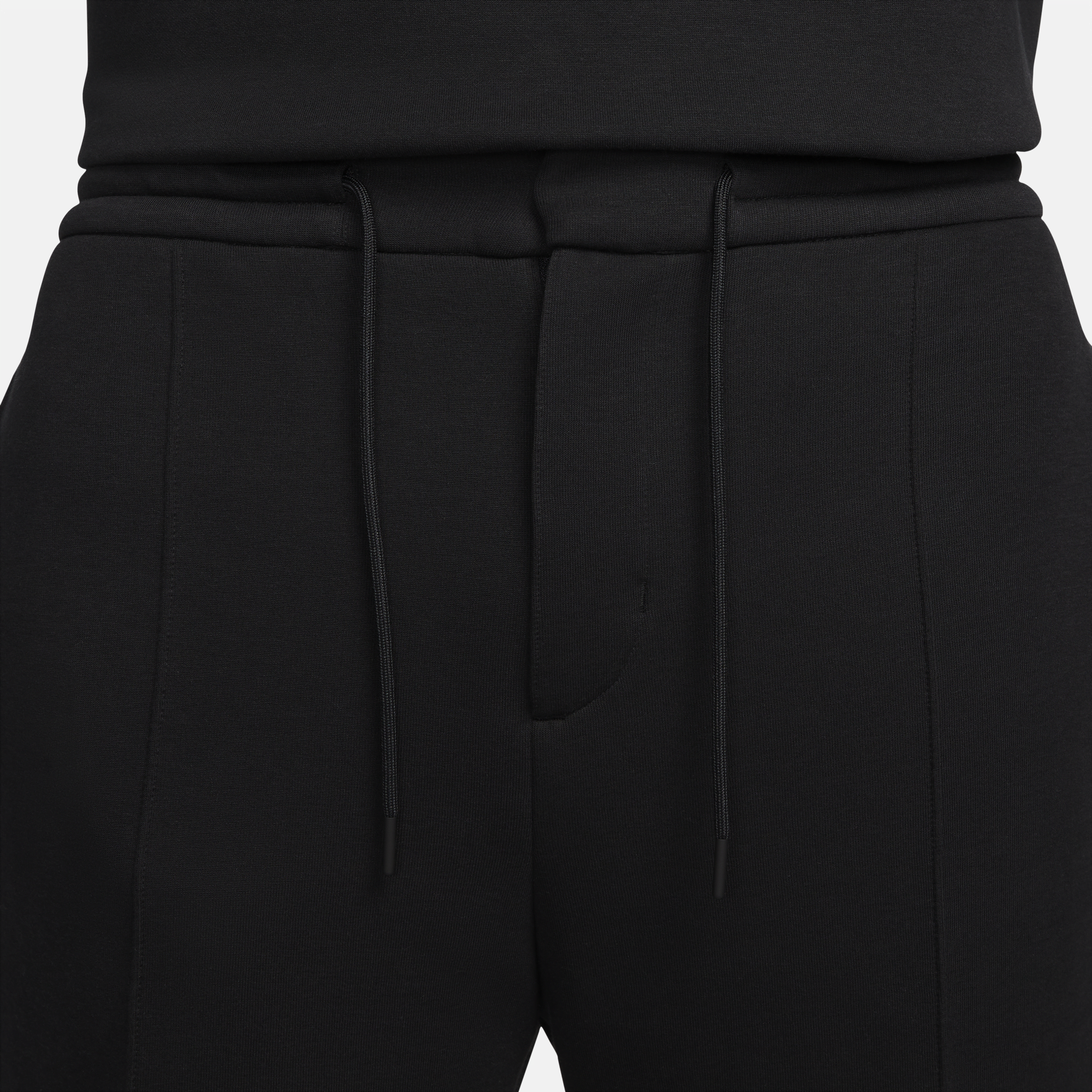 Nike Sportswear Tech Fleece Reimagined joggingbroek met open zoom en ruimvallende pasvorm voor heren Zwart