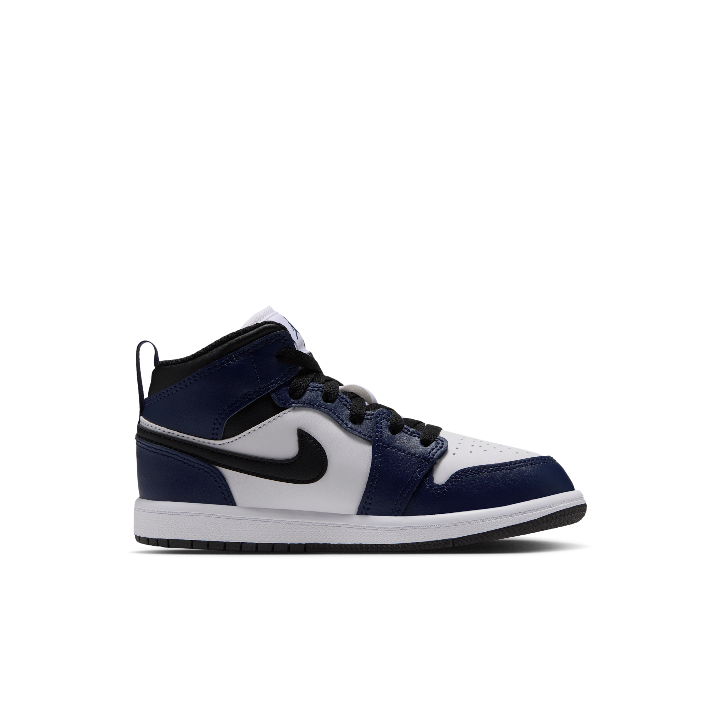 Air Jordan Jordan 1 Mid PS 'White College Navy White Tech Grey' | Kid's Size 12 - DQ8424-108