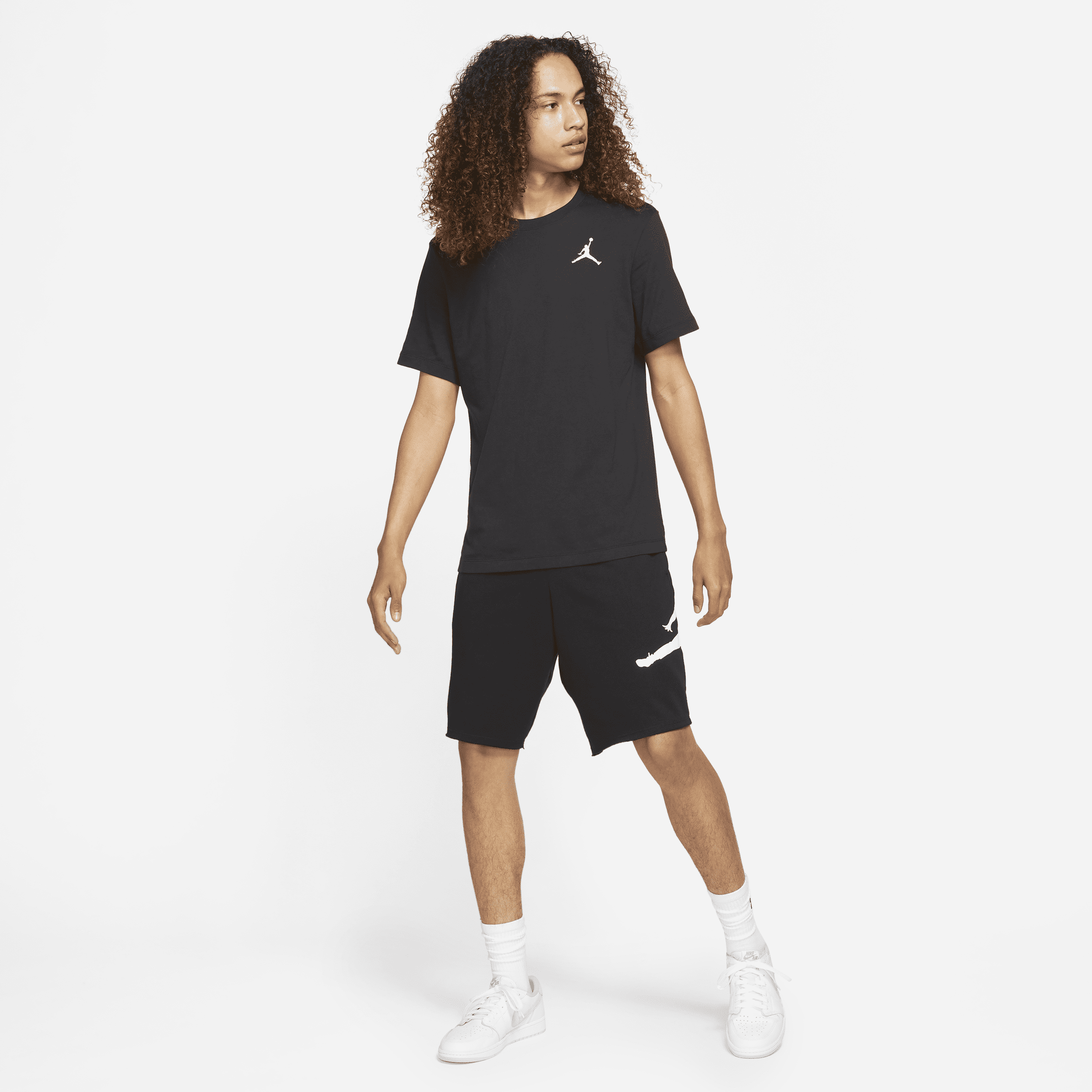 Tee-shirt à manches courtes Jordan Jumpman pour Homme - Noir