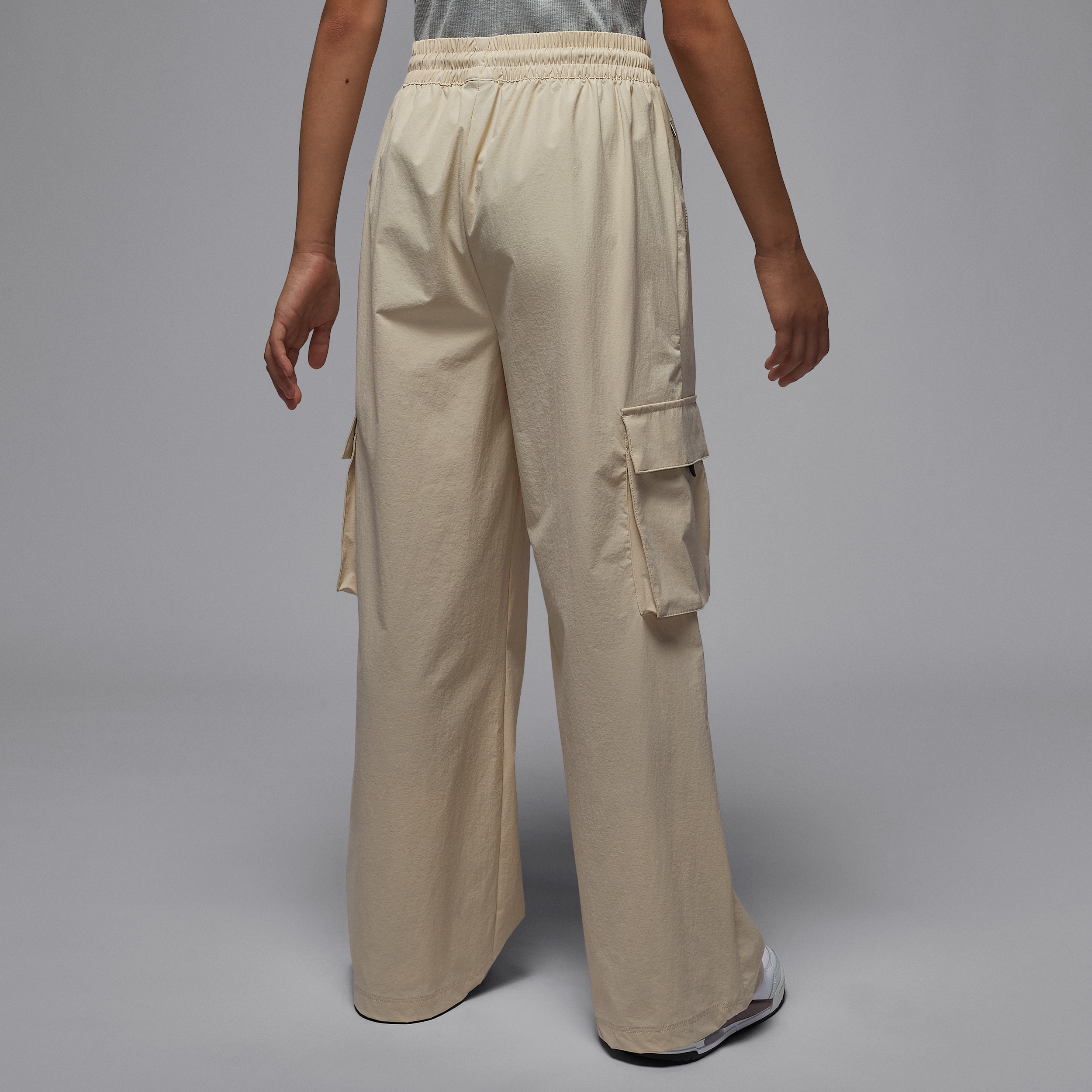 Thumbnail - Jordan Post Up Open Cargo-Hose (ältere Kinder) - Braun