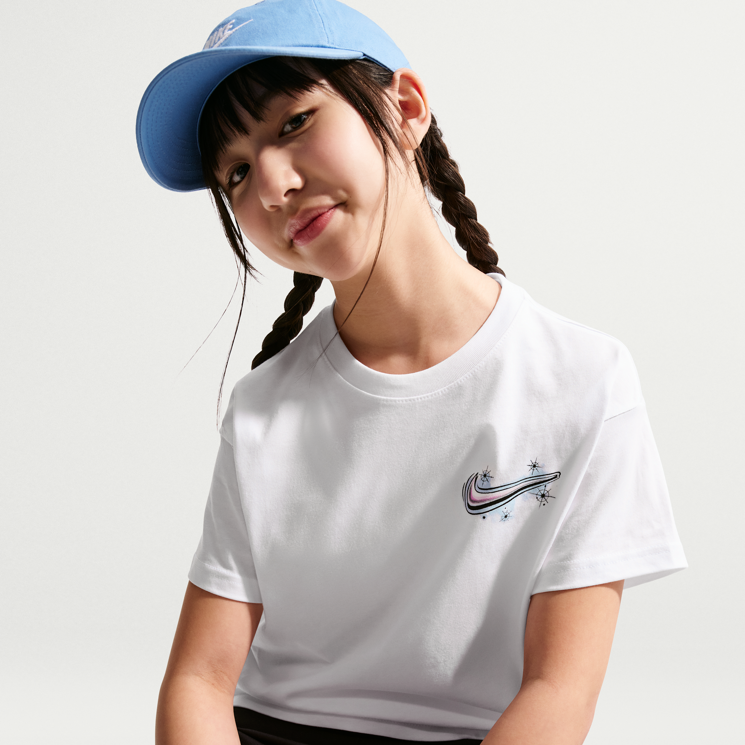 Thumbnail - Nike T-Shirt (ältere Kinder) - Weiß