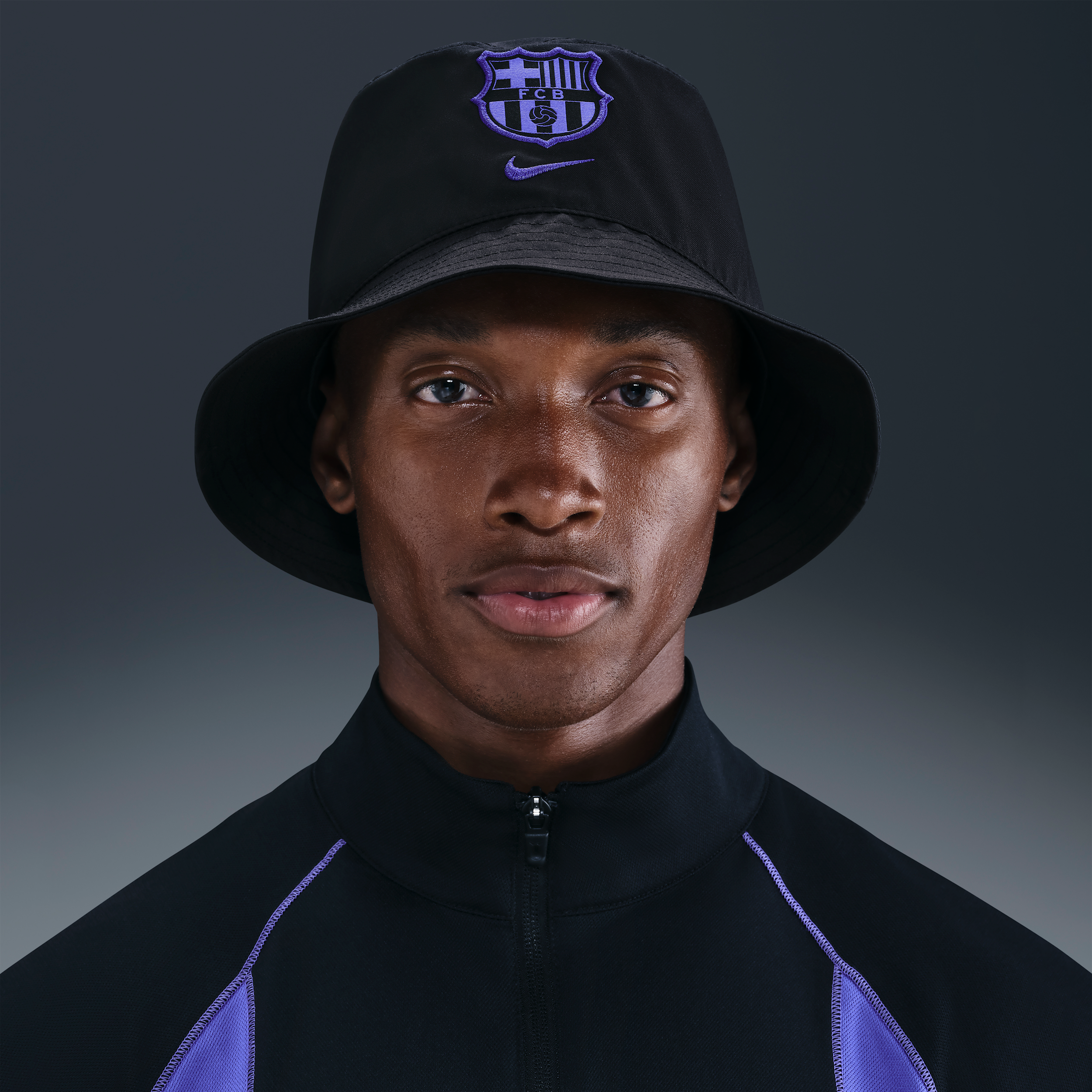 Nike Barcelona 2025/2026  Apex vissershoedje uit - Zwart
