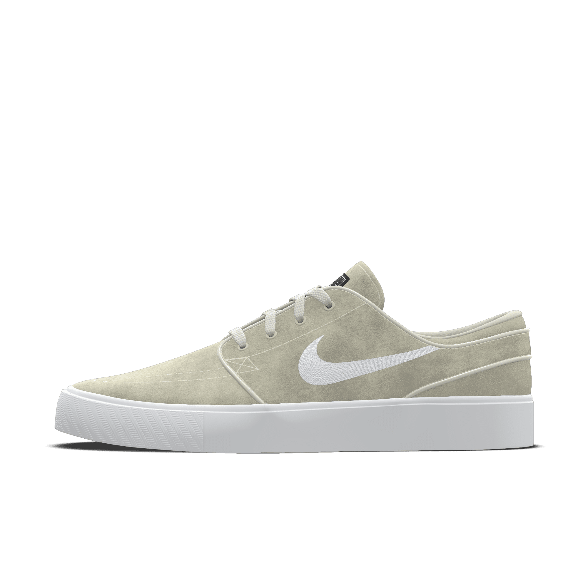 Chaussure de skate personnalisable Nike SB Zoom Janoski OG By You pour femme - Blanc Blanc