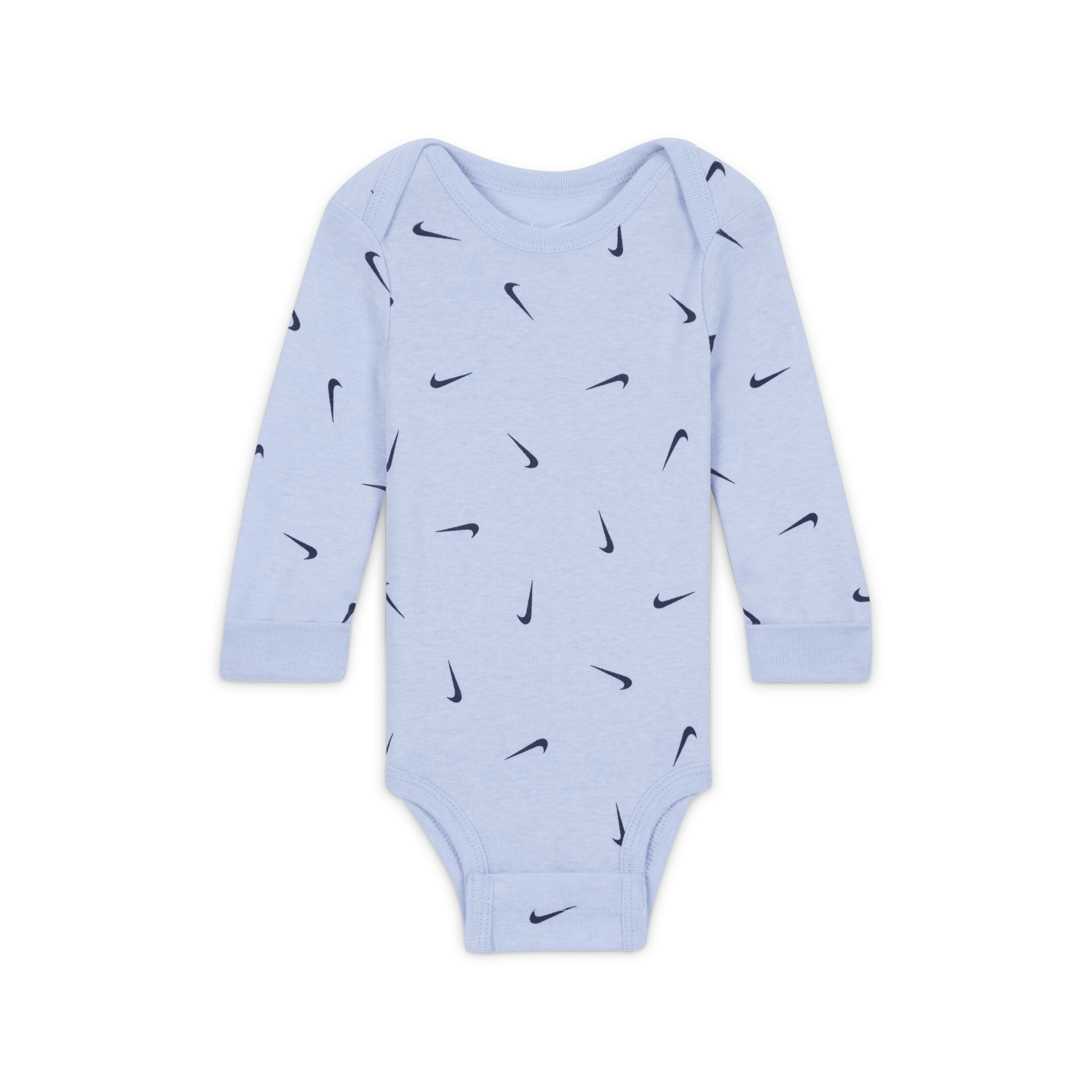 Nike Baby Essentials rompertjes met lange mouwen voor baby's (3 stuks) Blauw