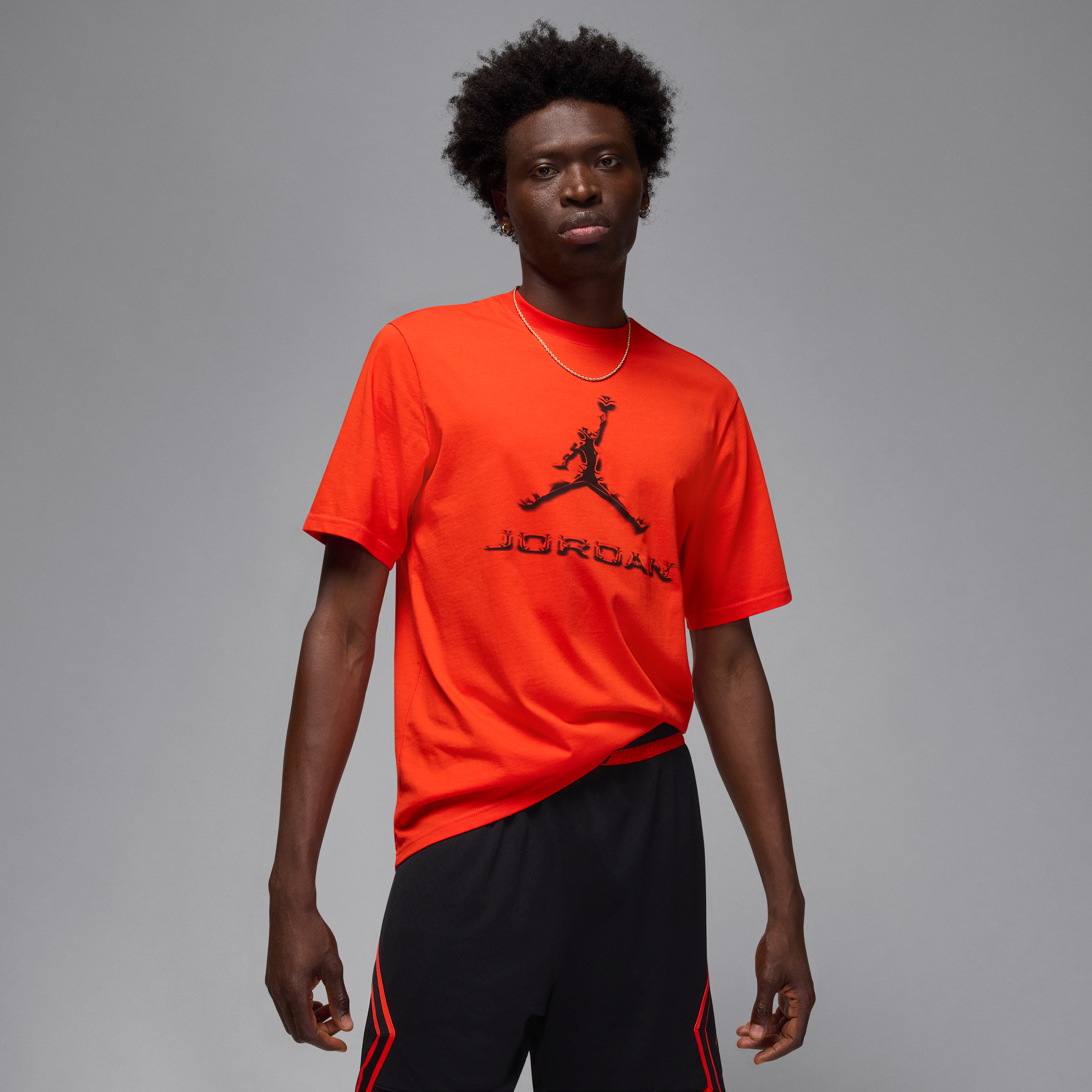 Thumbnail - Jordan Sport T-Shirt mit Dri-FIT-Technologie für Herren - Orange