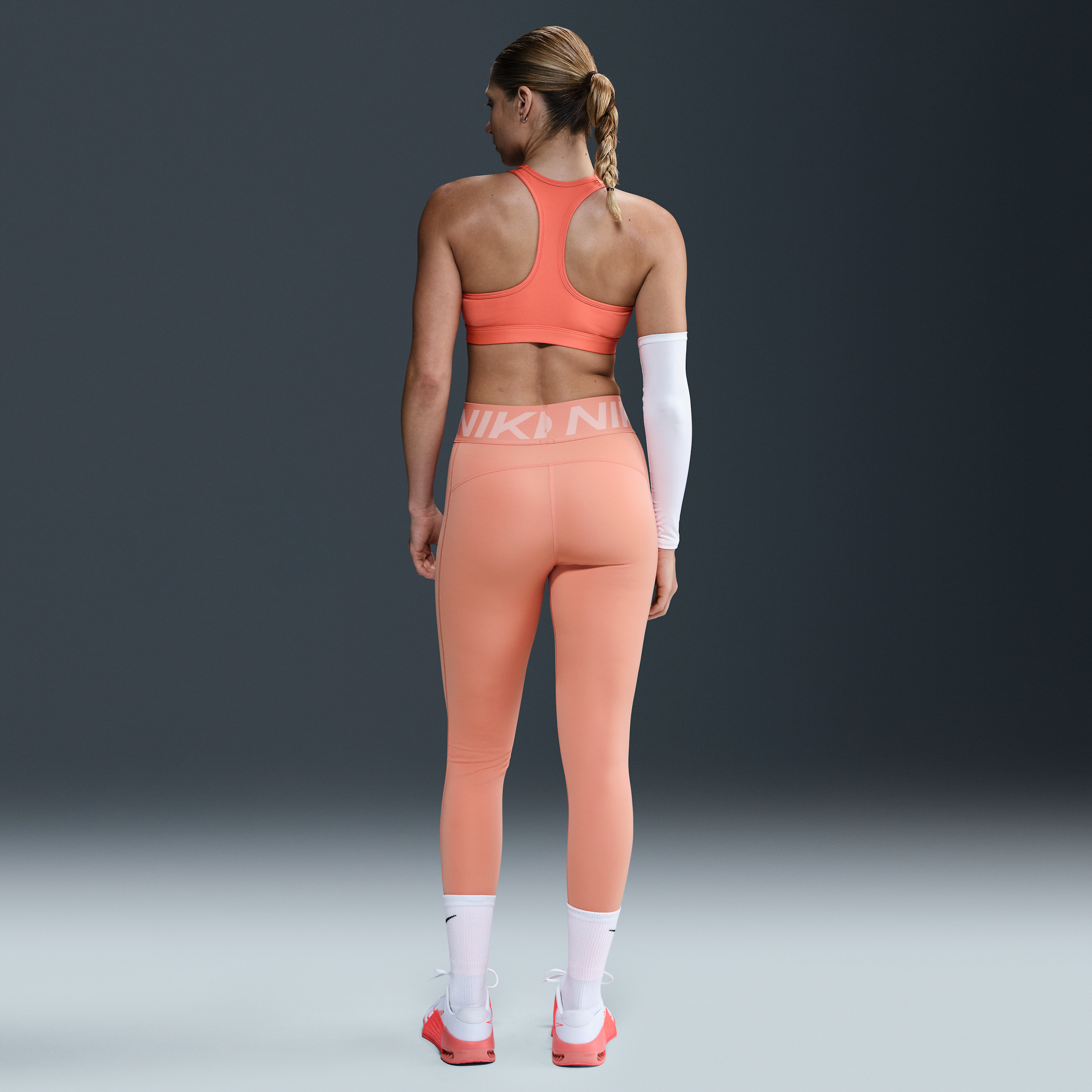 Legging long taille haute Nike Pro Sculpt pour femme - Orange