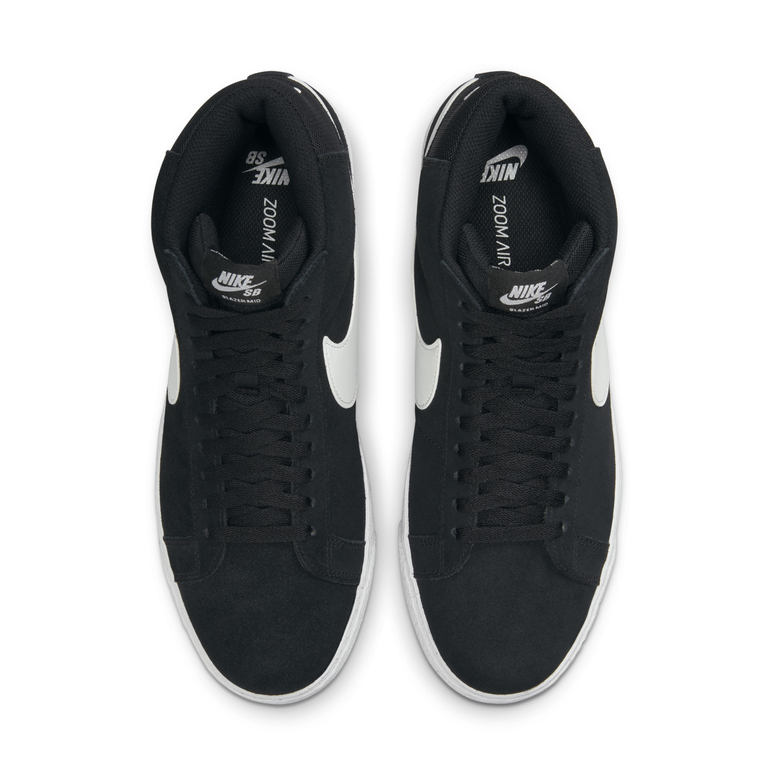 Chaussure de skateboard Nike SB Zoom Blazer Mid - Noir