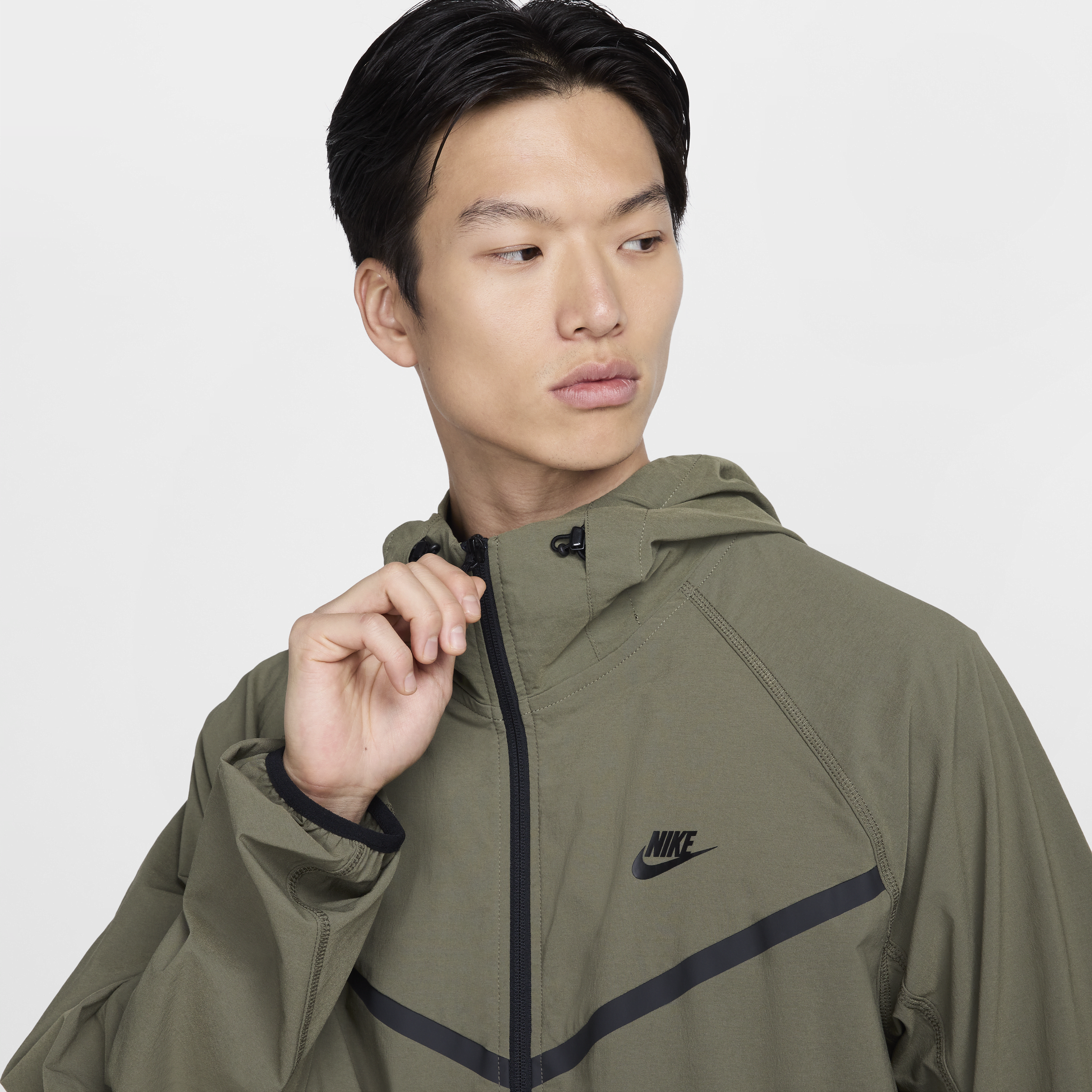 Veste tissée Nike Tech pour homme - Vert