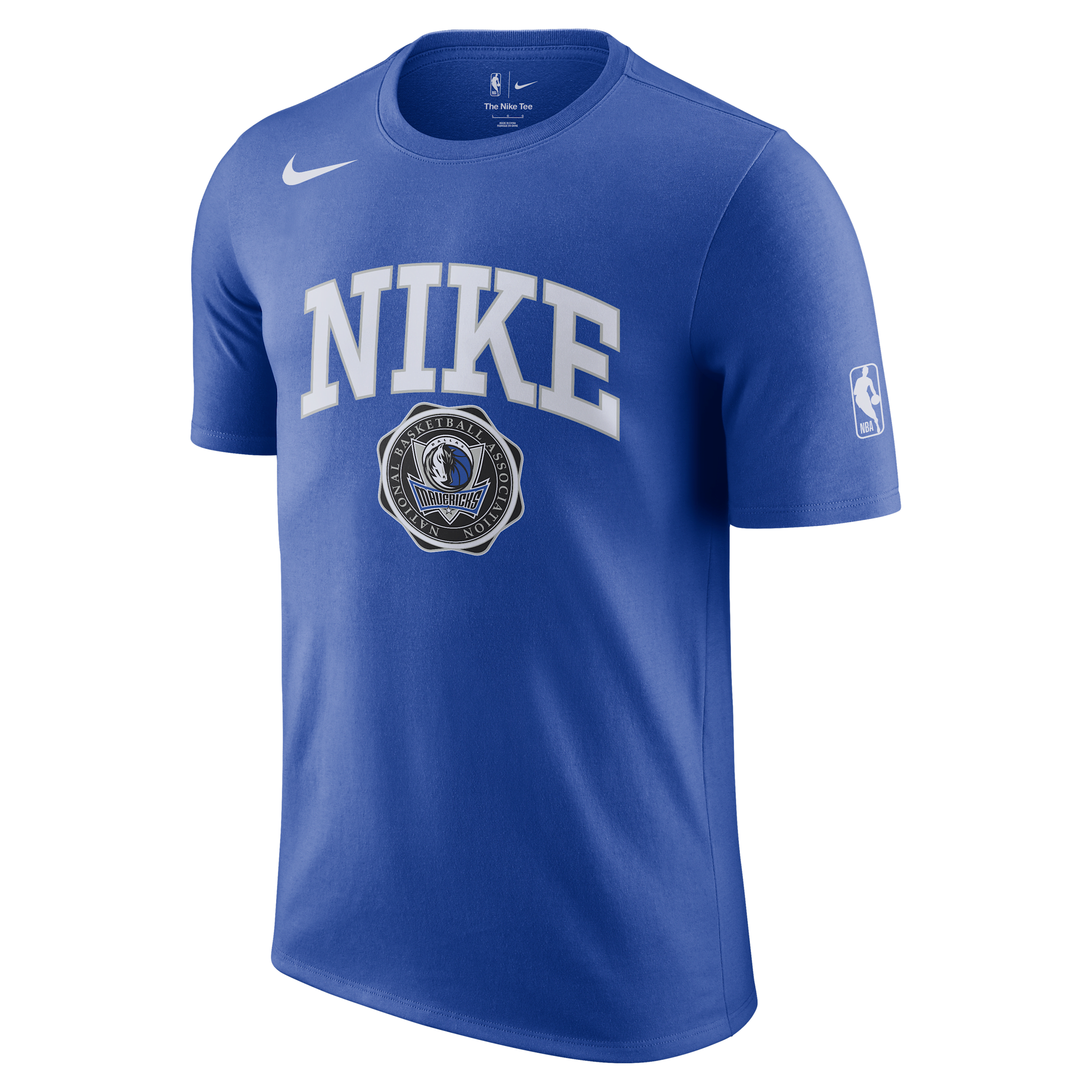 T-shirt Nike NBA Dallas Mavericks Essential pour homme - Bleu