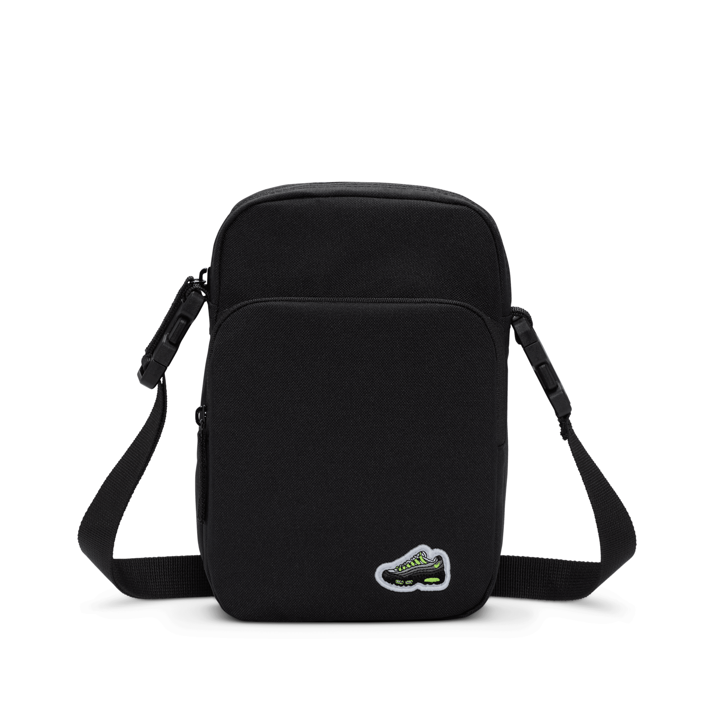 Nike Air Max 95 Heritage Cross-Body Bag (4L) - Black - Recycled Polyester Minimum - 50% Recycled Polyester