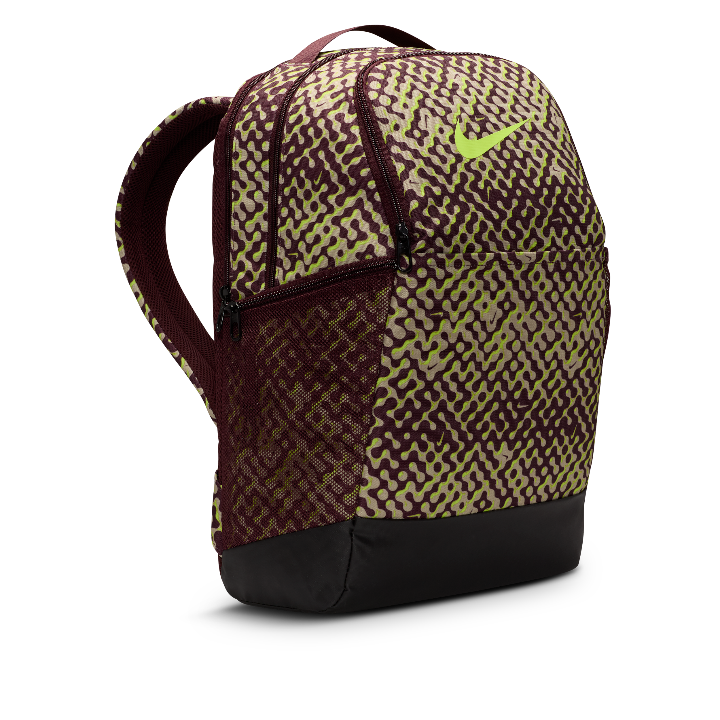 Thumbnail - Nike Brasilia 9.5 Trainings-Rucksack (Medium, 24 l) - Rot