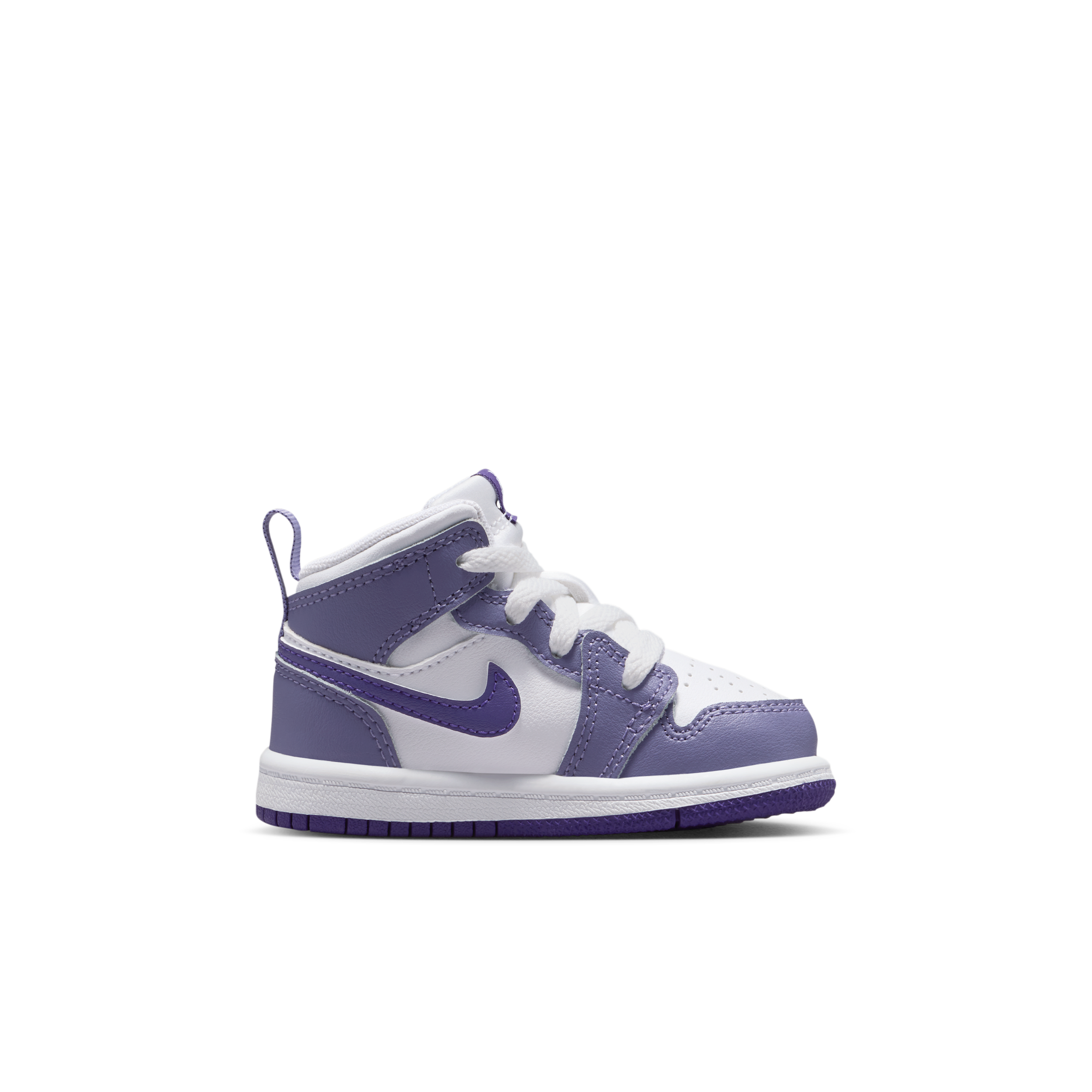 Thumbnail - Jordan 1 Mid Schuh für Babys und Kleinkinder - Lila