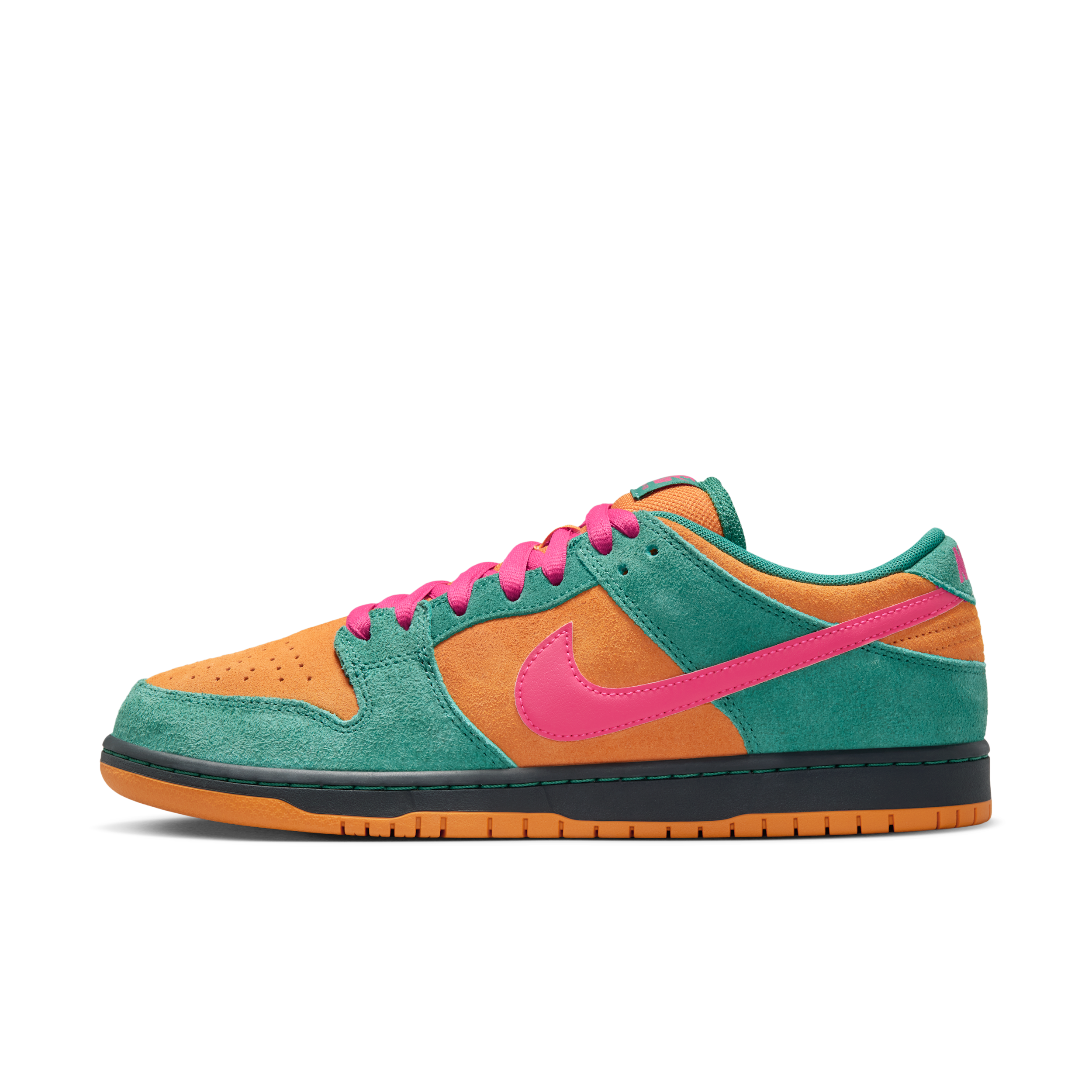 Chaussures de skateboard Nike SB Dunk Low Pro - Vert Vert