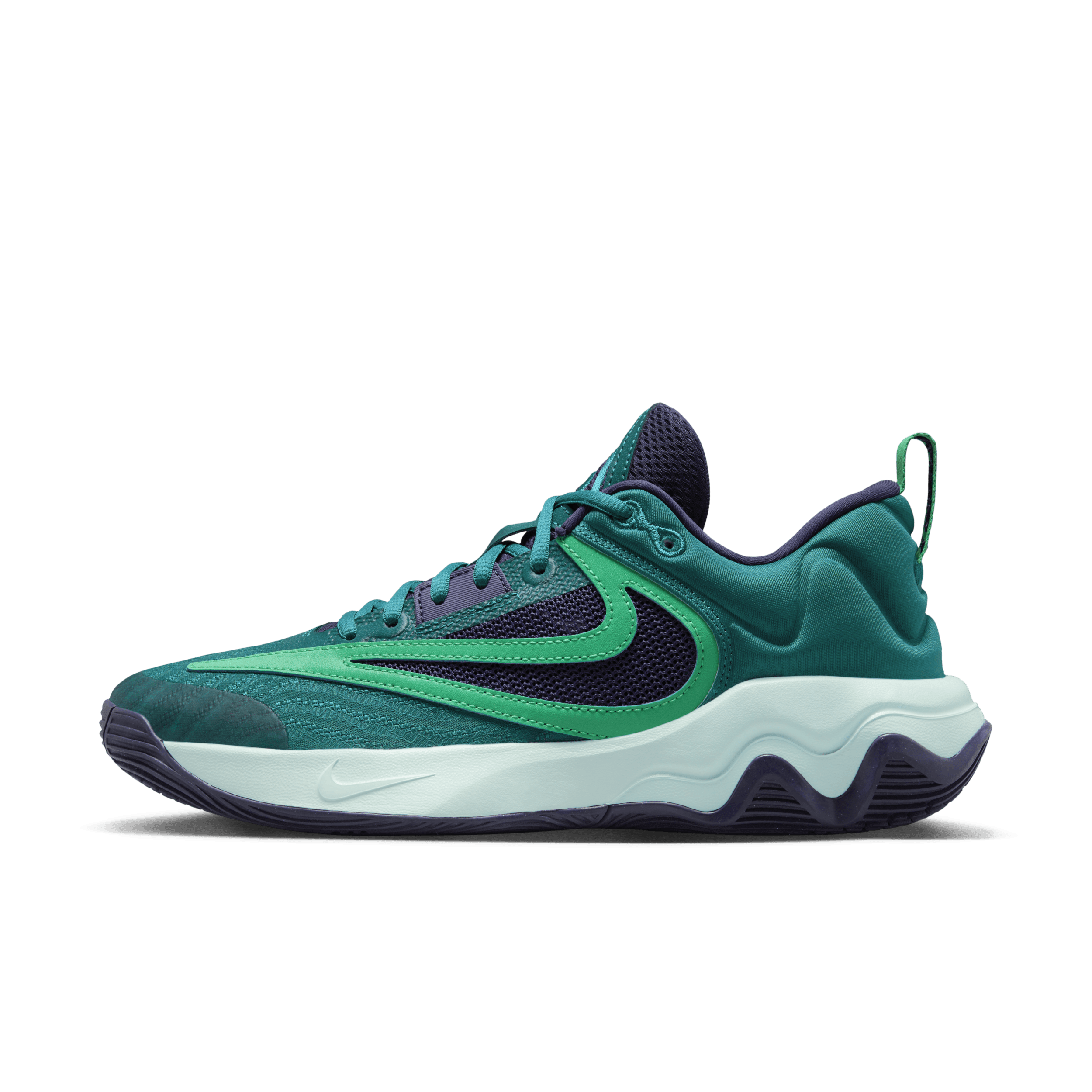Nike Giannis Immortality 3 Nigerian Nightmare, Geode Teal/stadium Grün-lila Ink EU47 1/2 - DZ7533-301