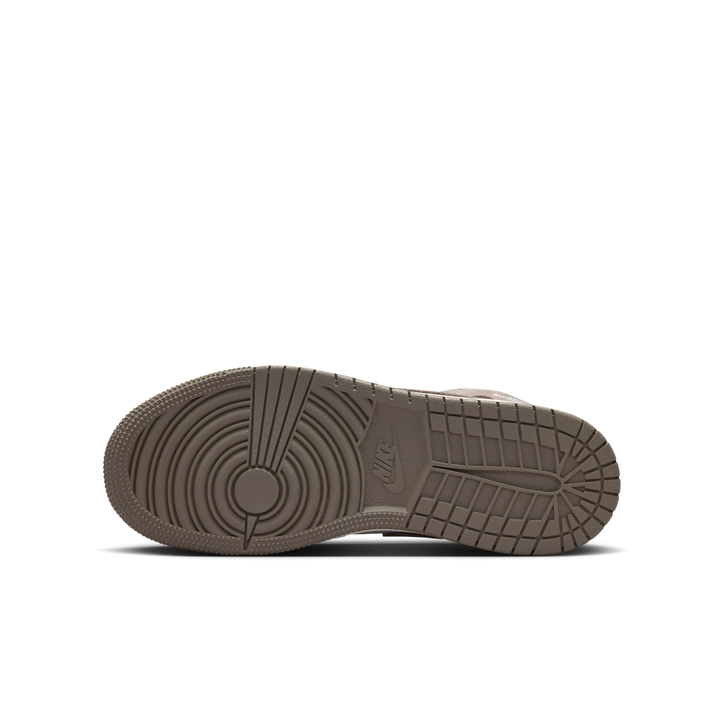 Air Jordan 1 Mid-sko til større børn - grå - DQ8423-003