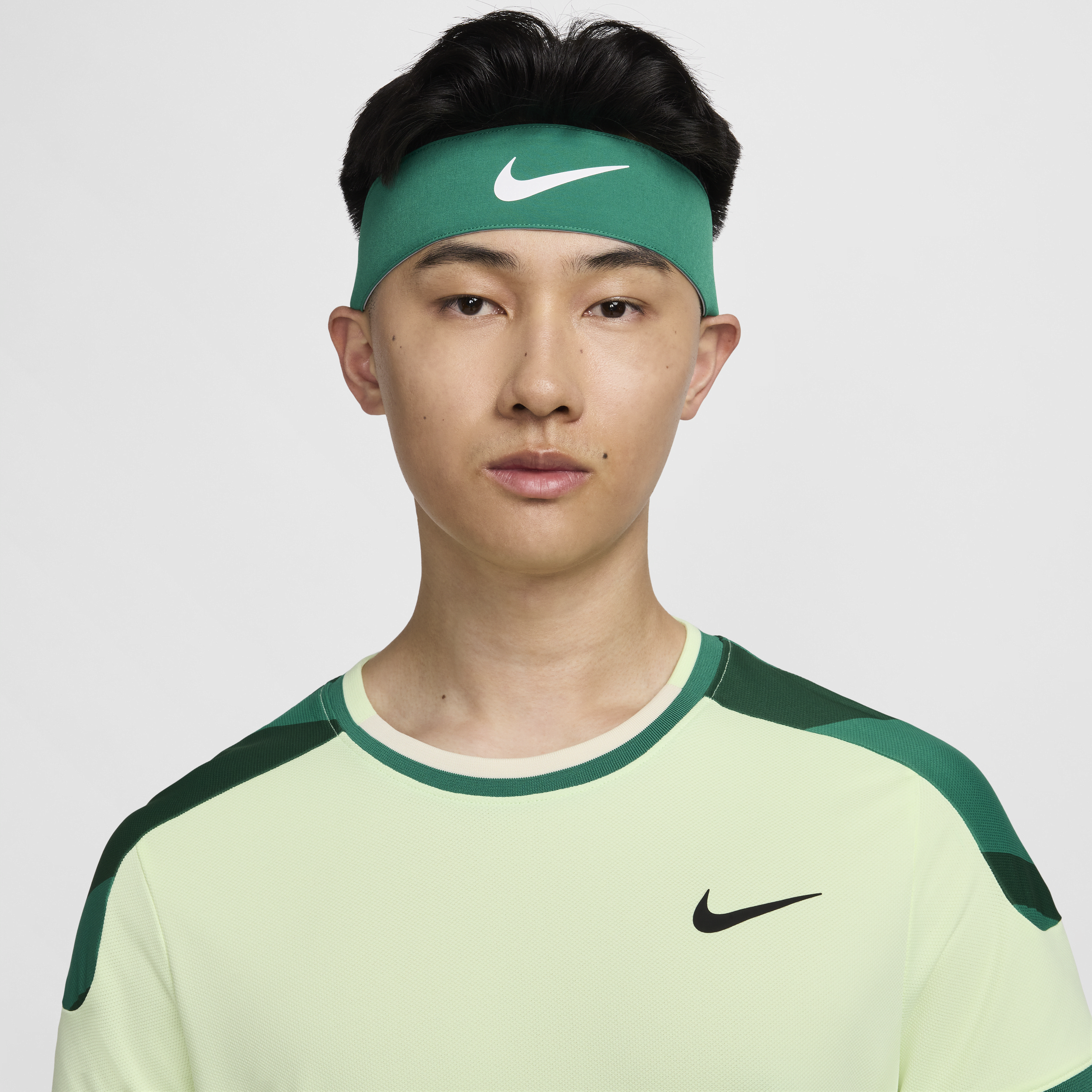 Nike Court Tennishoofdband Groen