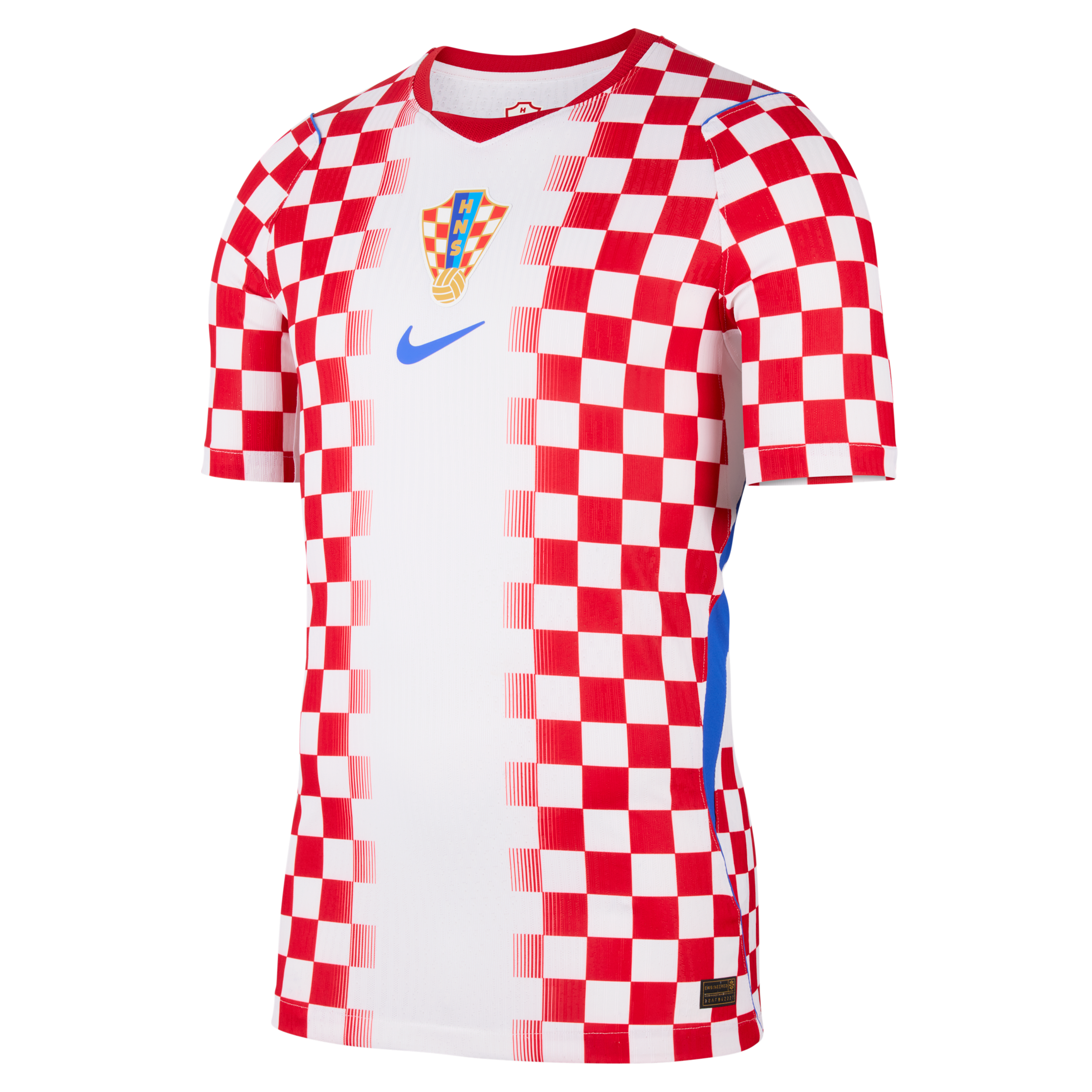 Kroatien 2026 Home Nike Aero-FIT Authentic-fodboldtrøje til mænd - hvid