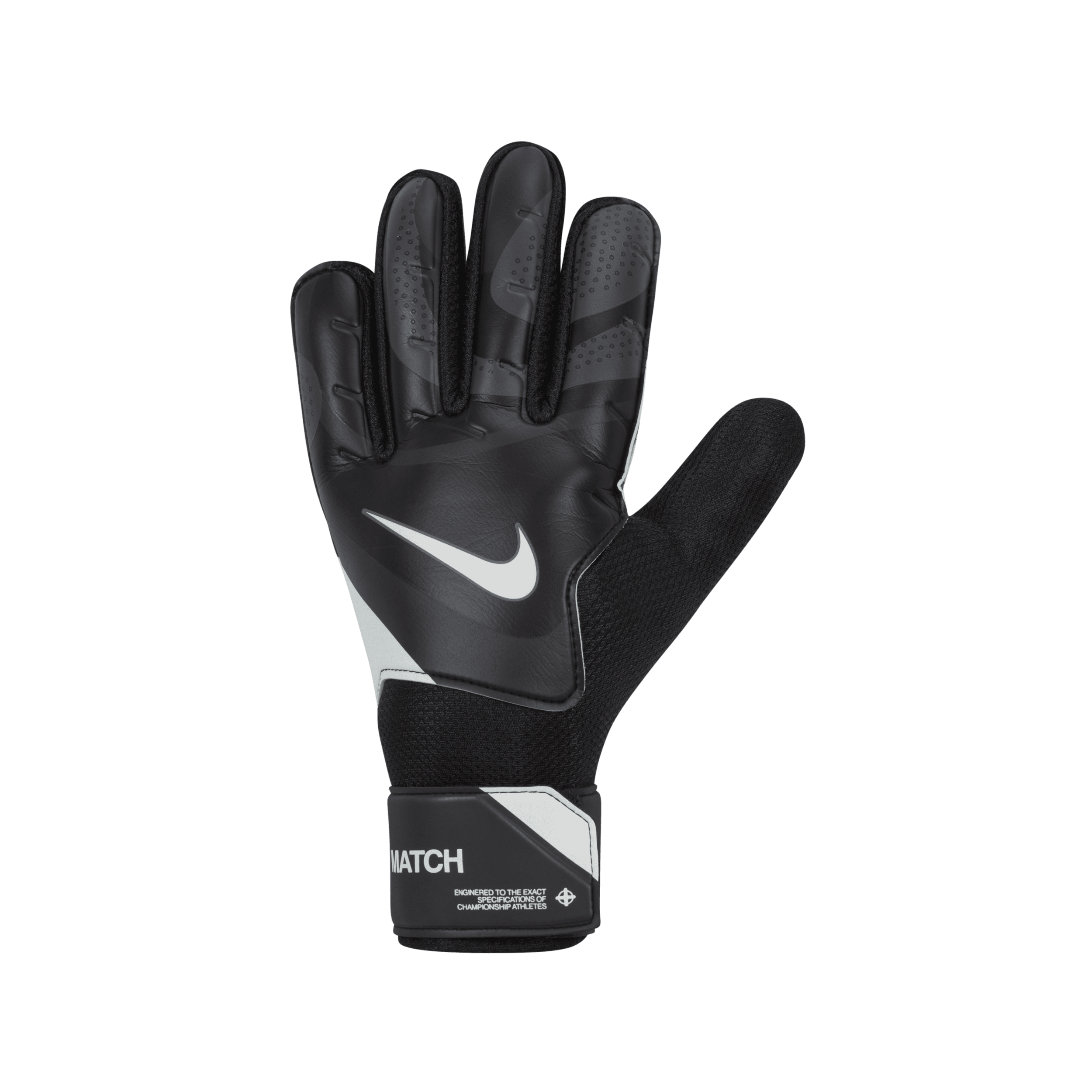 Gants de foot pour gardien de but Nike Match - Noir