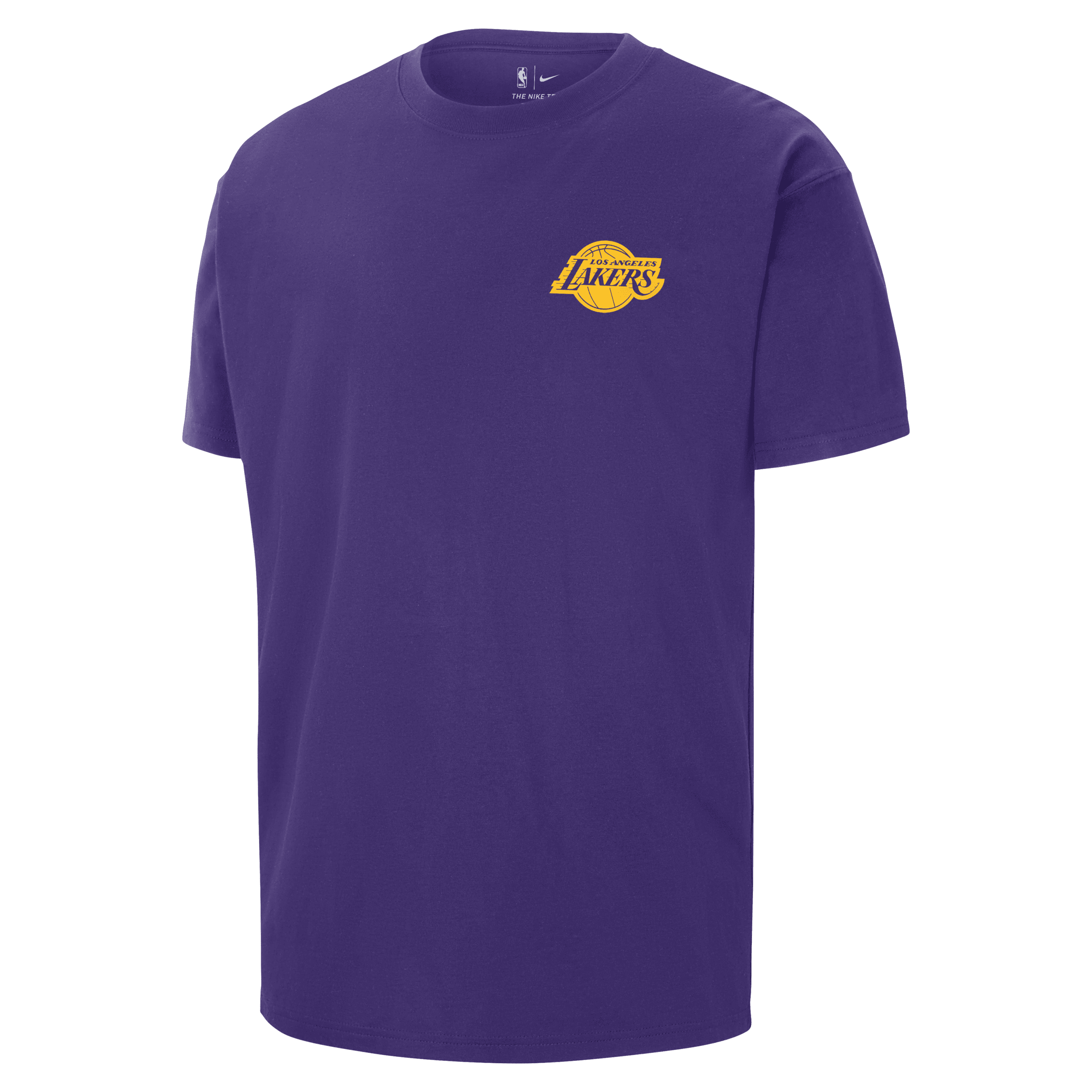 Nike Los Angeles Lakers Max90 NBA T-shirt voor heren Paars