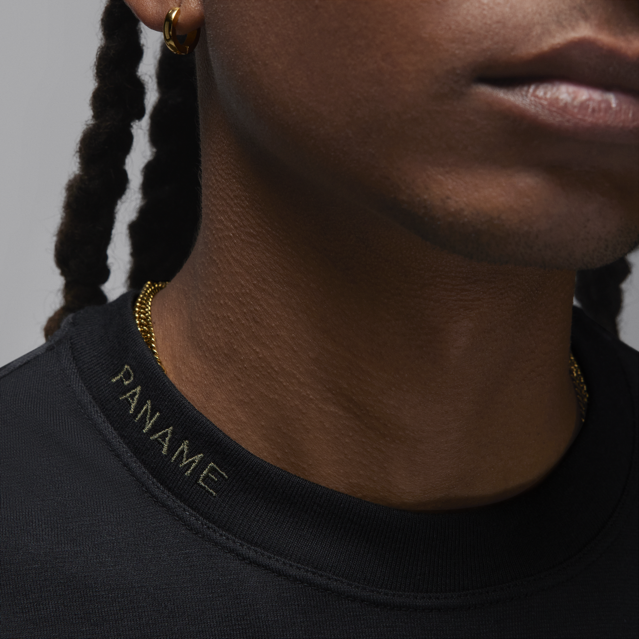 Nike Paris Saint-Germain Wordmark Heritage 85 T-shirt voor heren Zwart