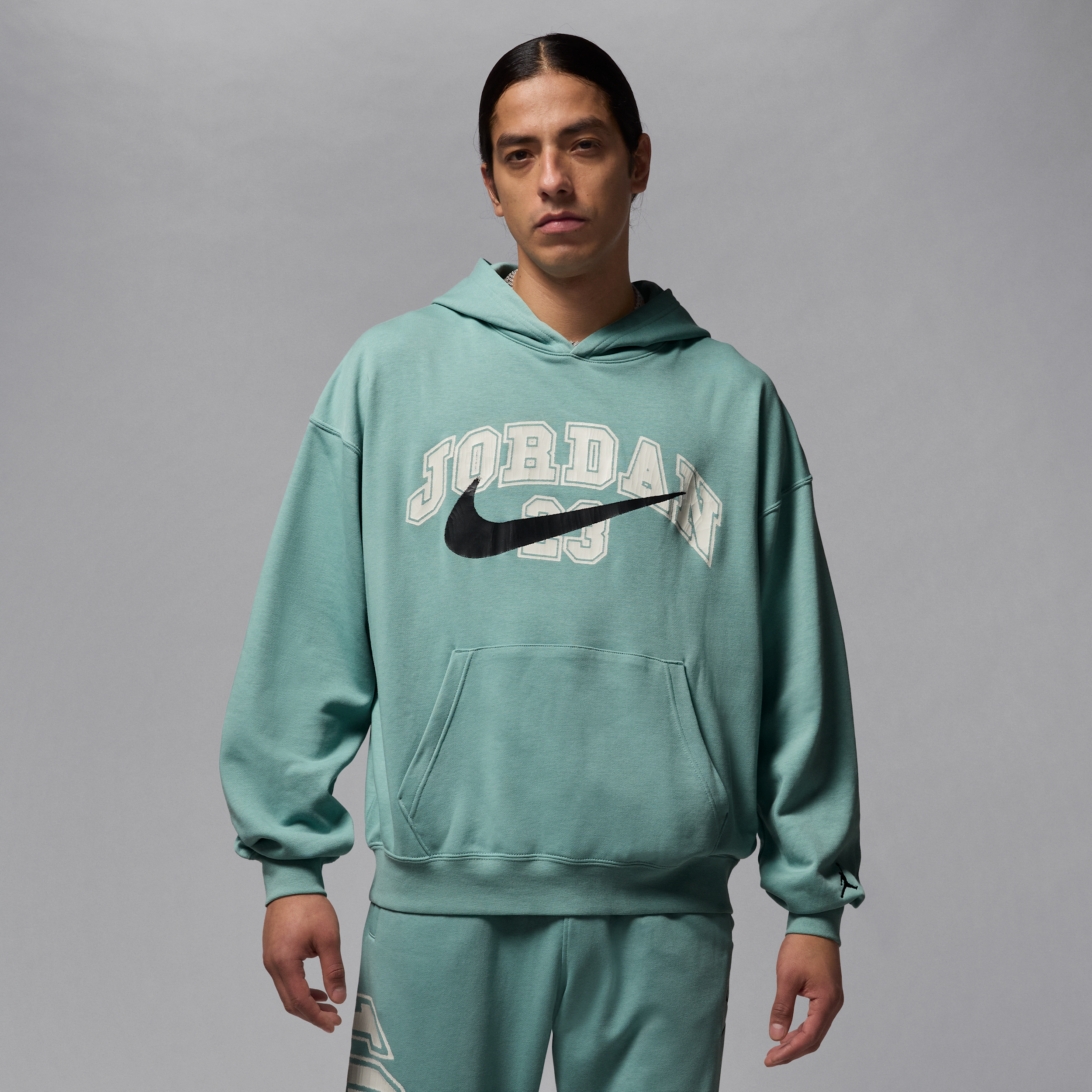 Thumbnail - Jordan MVP Oversize-Hoodie aus French Terry (Herren) - Grün