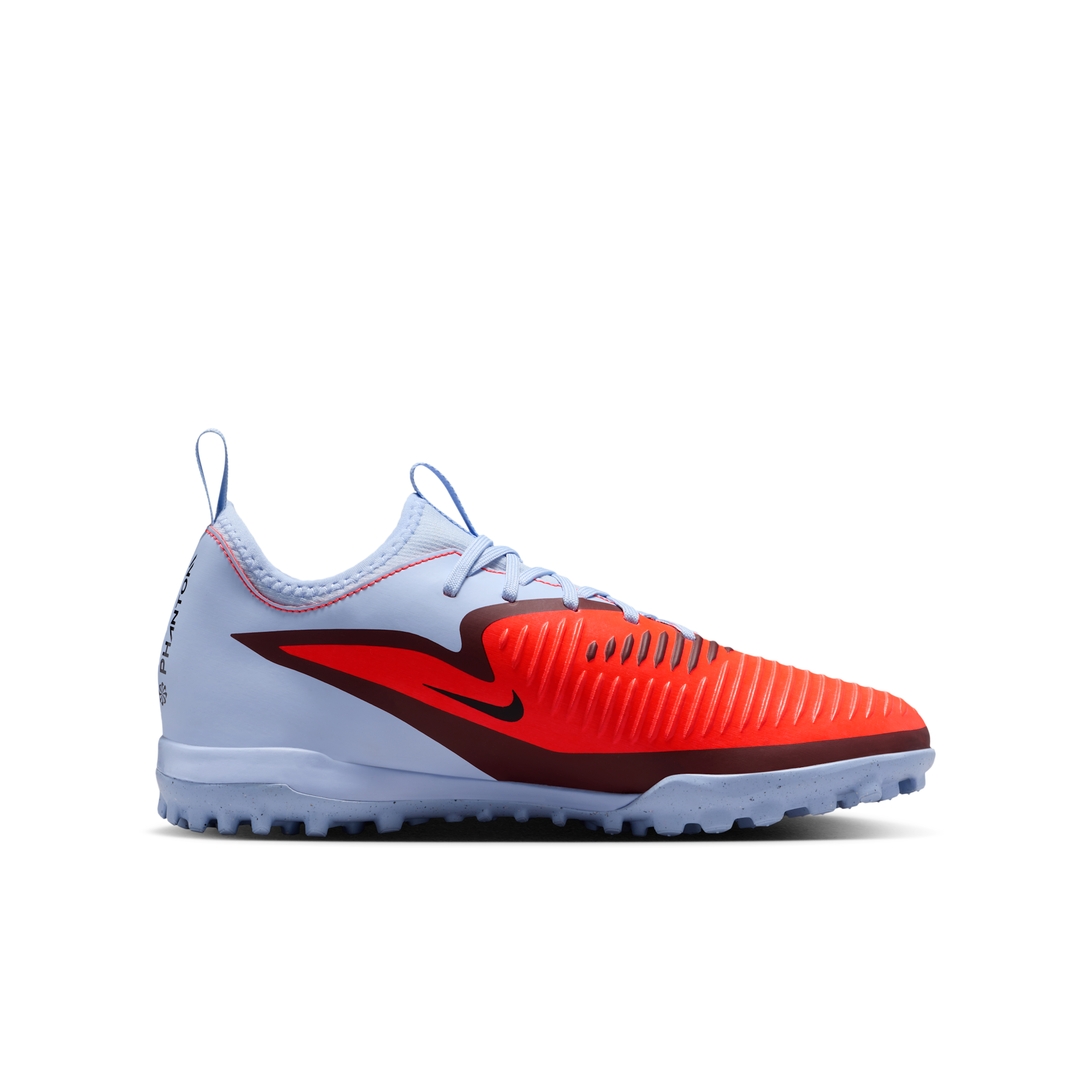 Thumbnail - Nike Jr. Phantom 6 Low Academy Fußballschuh für Turf (ältere Kinder) - Blau