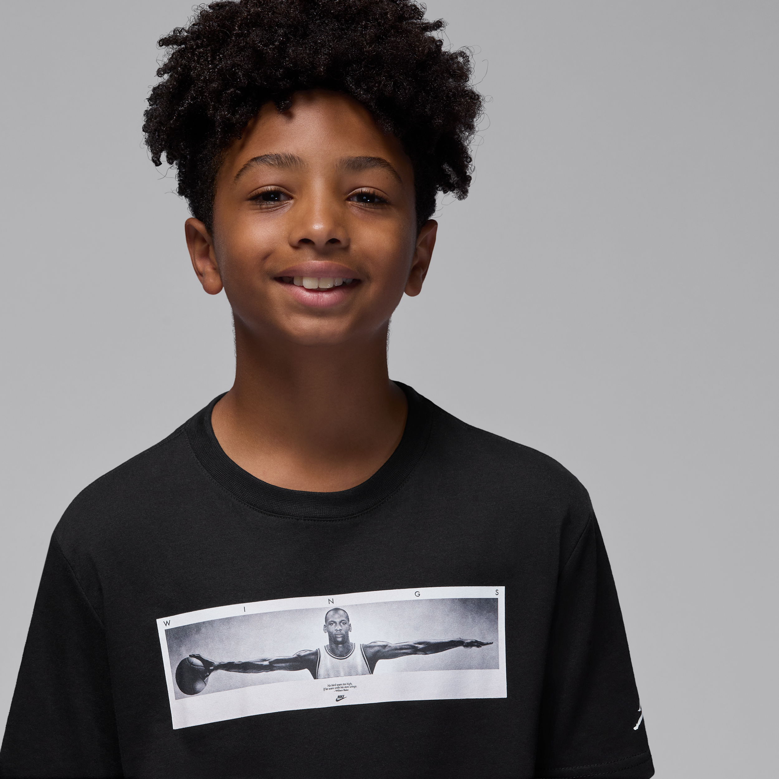 Thumbnail - Jordan Wings T-Shirt (ältere Kinder) - Schwarz