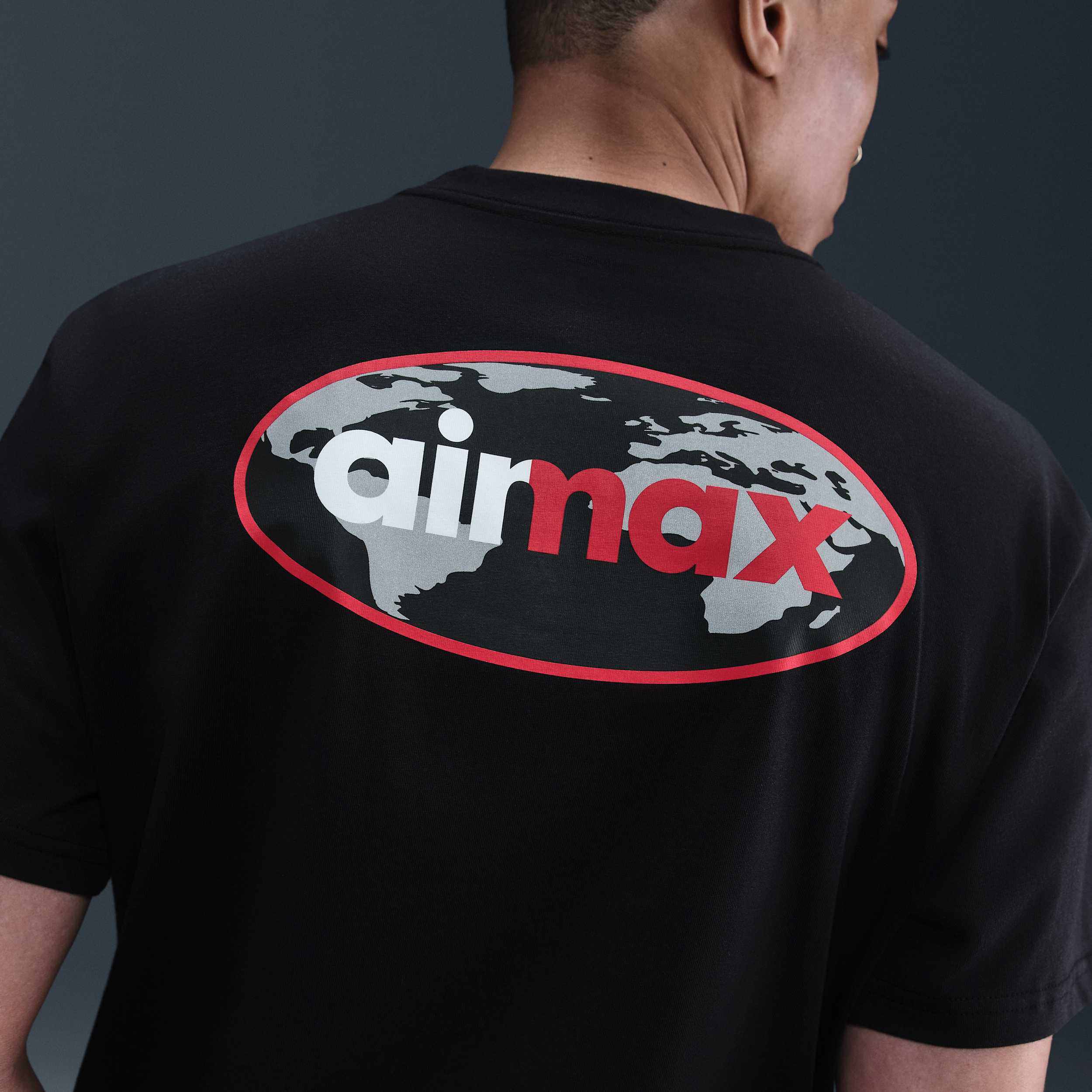 Thumbnail - Nike Max90-T-Shirt (Herren) - Schwarz