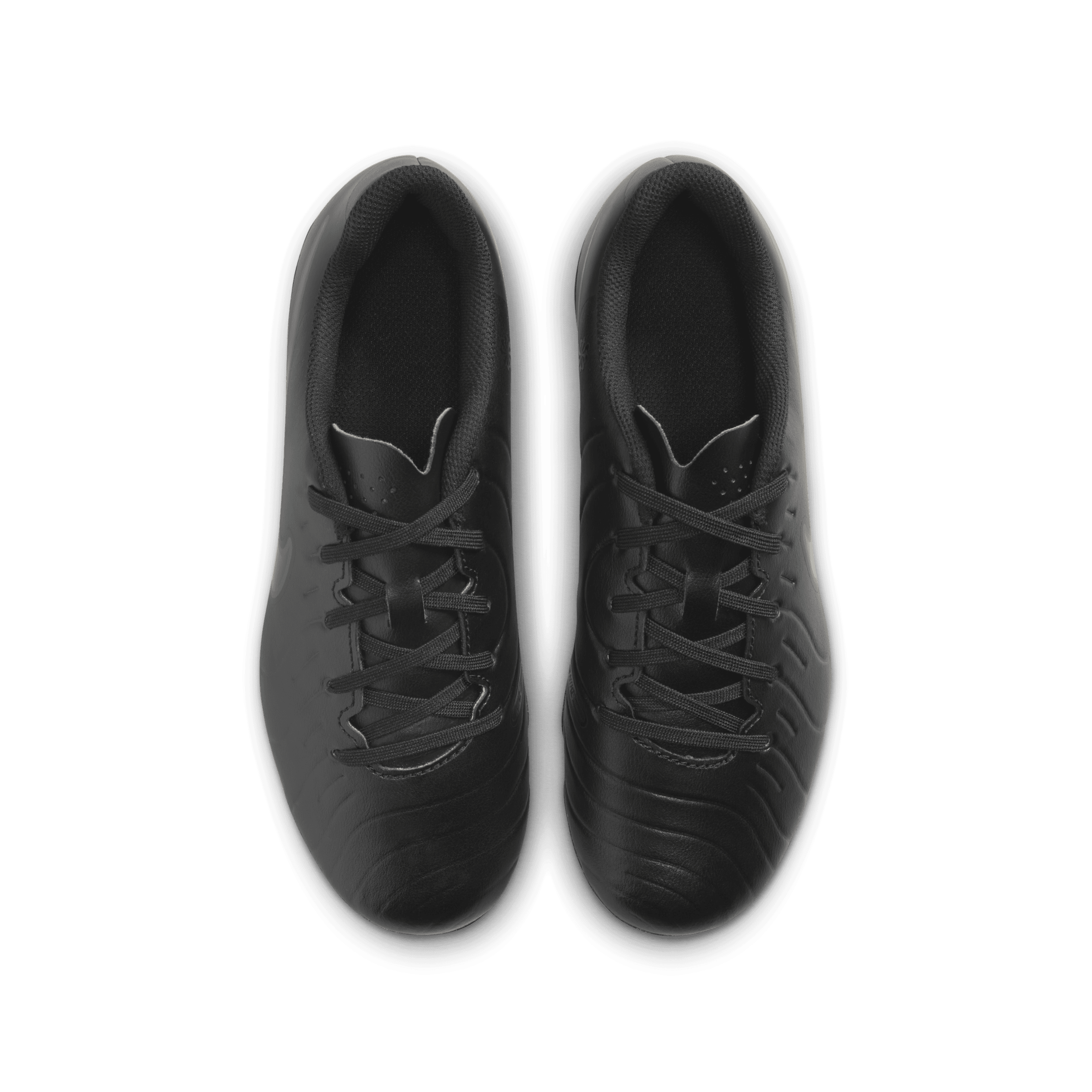 Chaussure de foot basse à crampons multi-surfaces Nike Jr. Tiempo Legend 10 Club pour enfant/ado - Noir