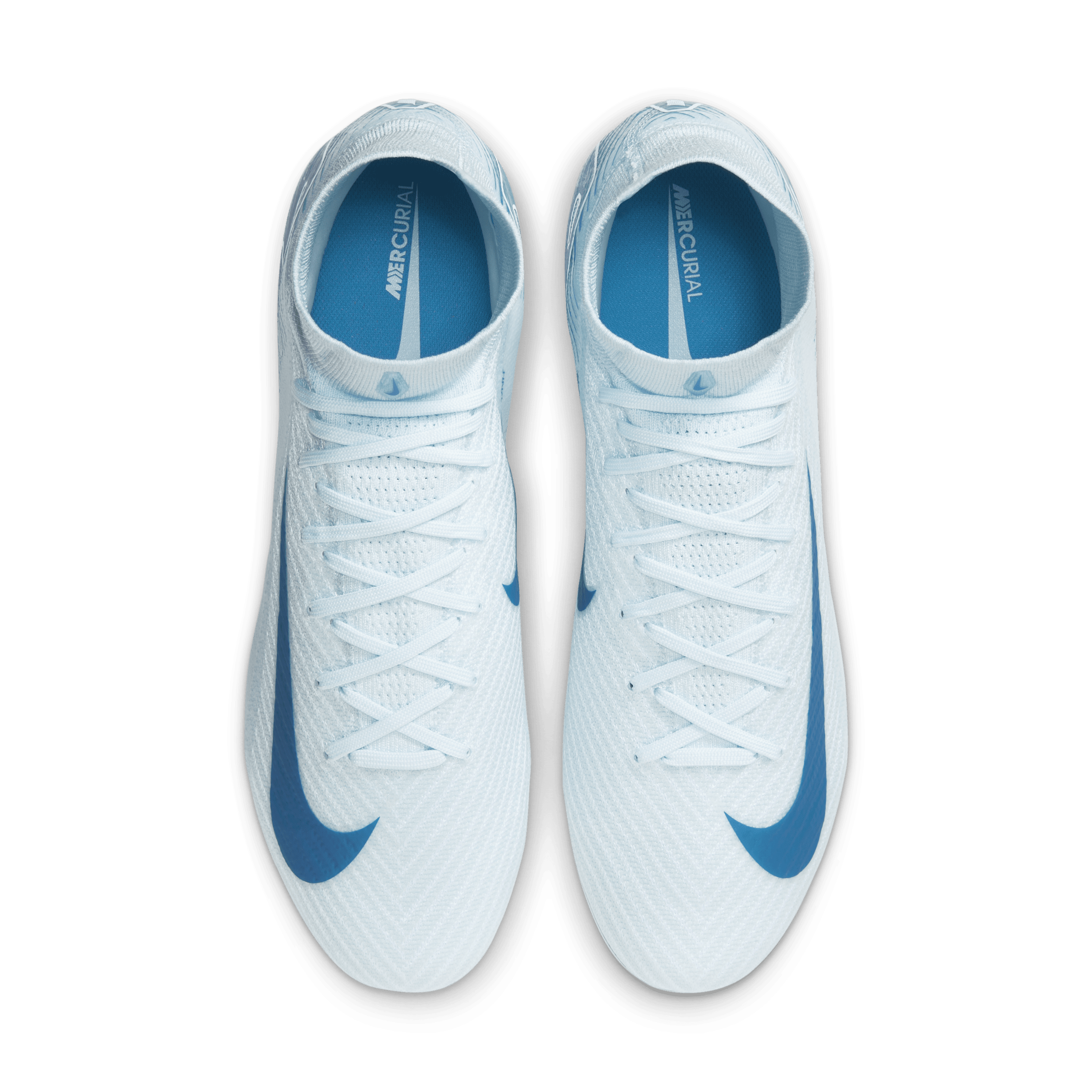 Chaussure de foot montante à crampons AG-Pro Nike Mercurial Superfly 10 Elite - Bleu