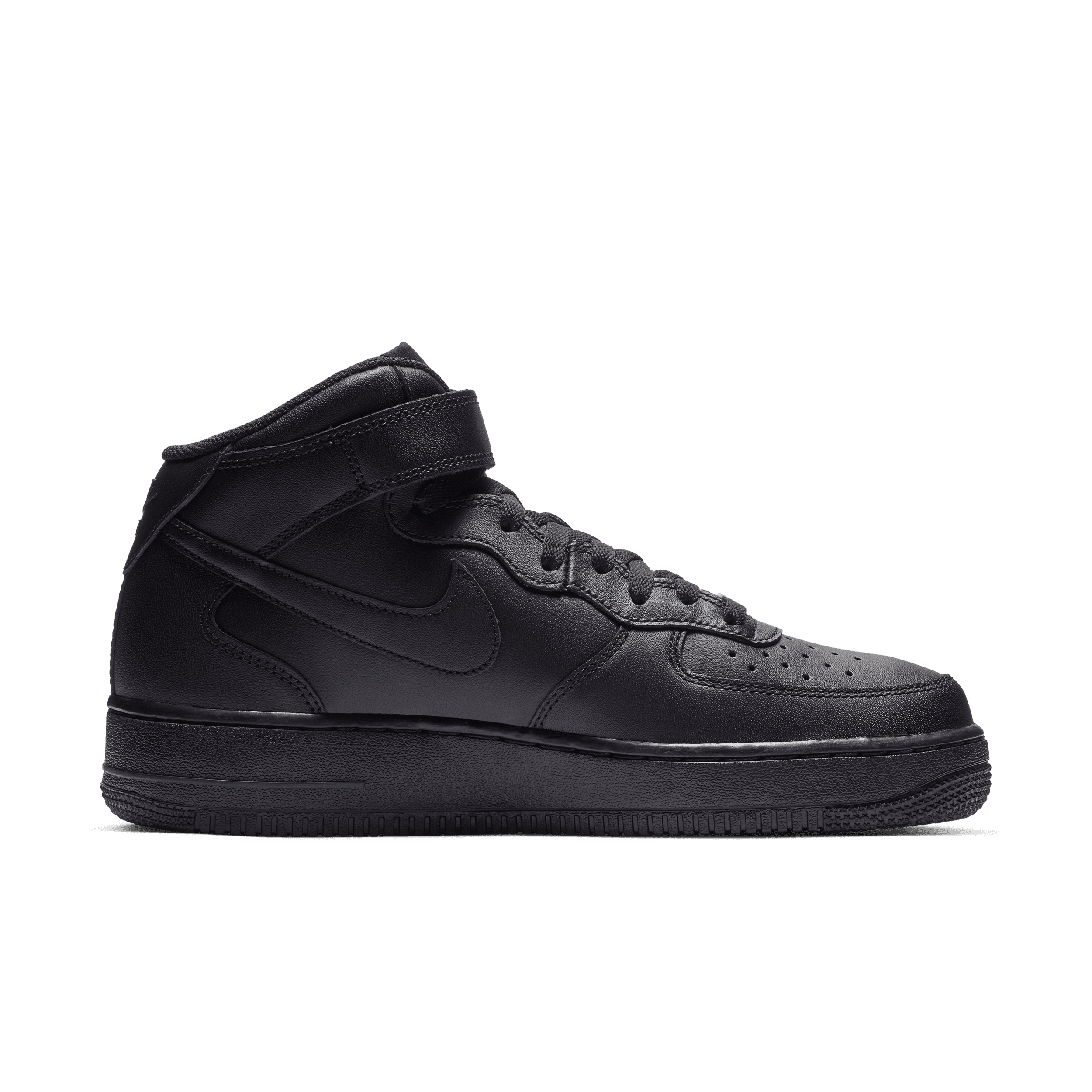 Chaussure Nike Air Force 1 Mid '07 pour Homme - Noir