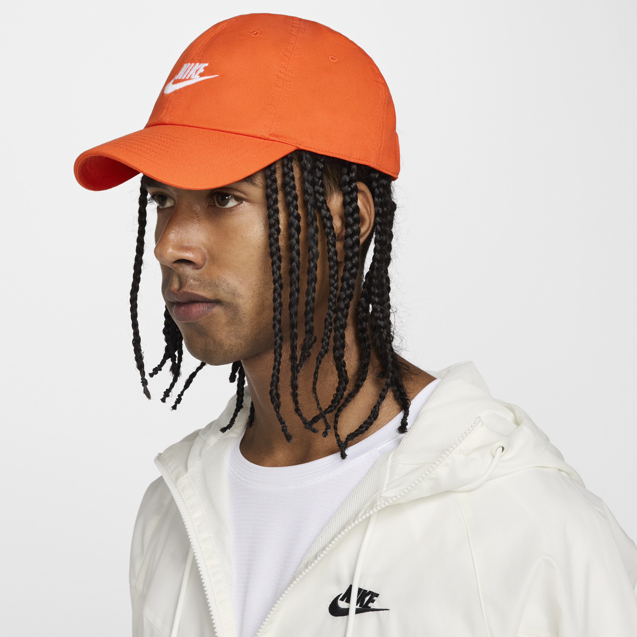 Casquette délavée souple Futura Nike Club pour enfant - Orange