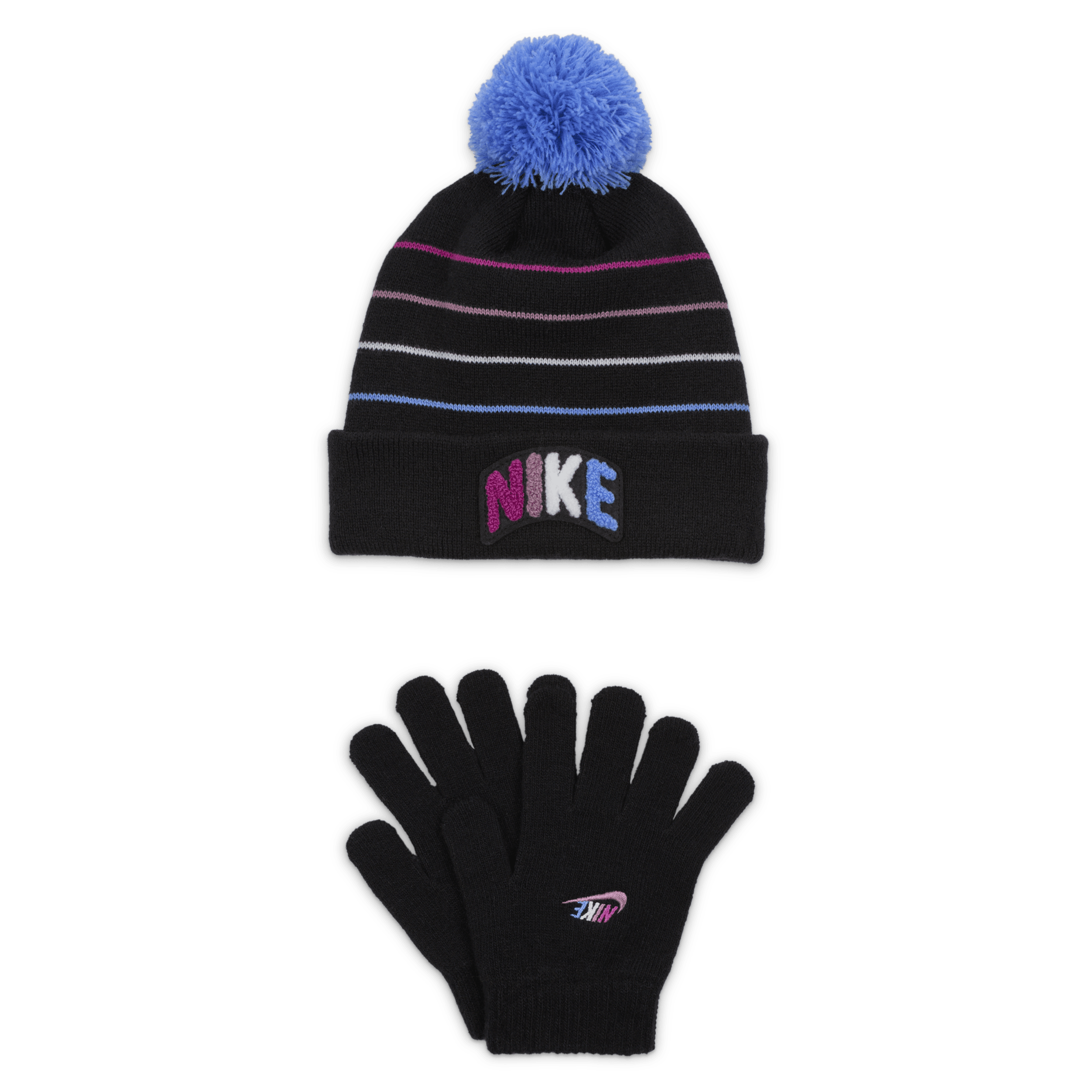 Ensemble deux pièces avec bonnet Nike Powder Play pour enfant - Noir