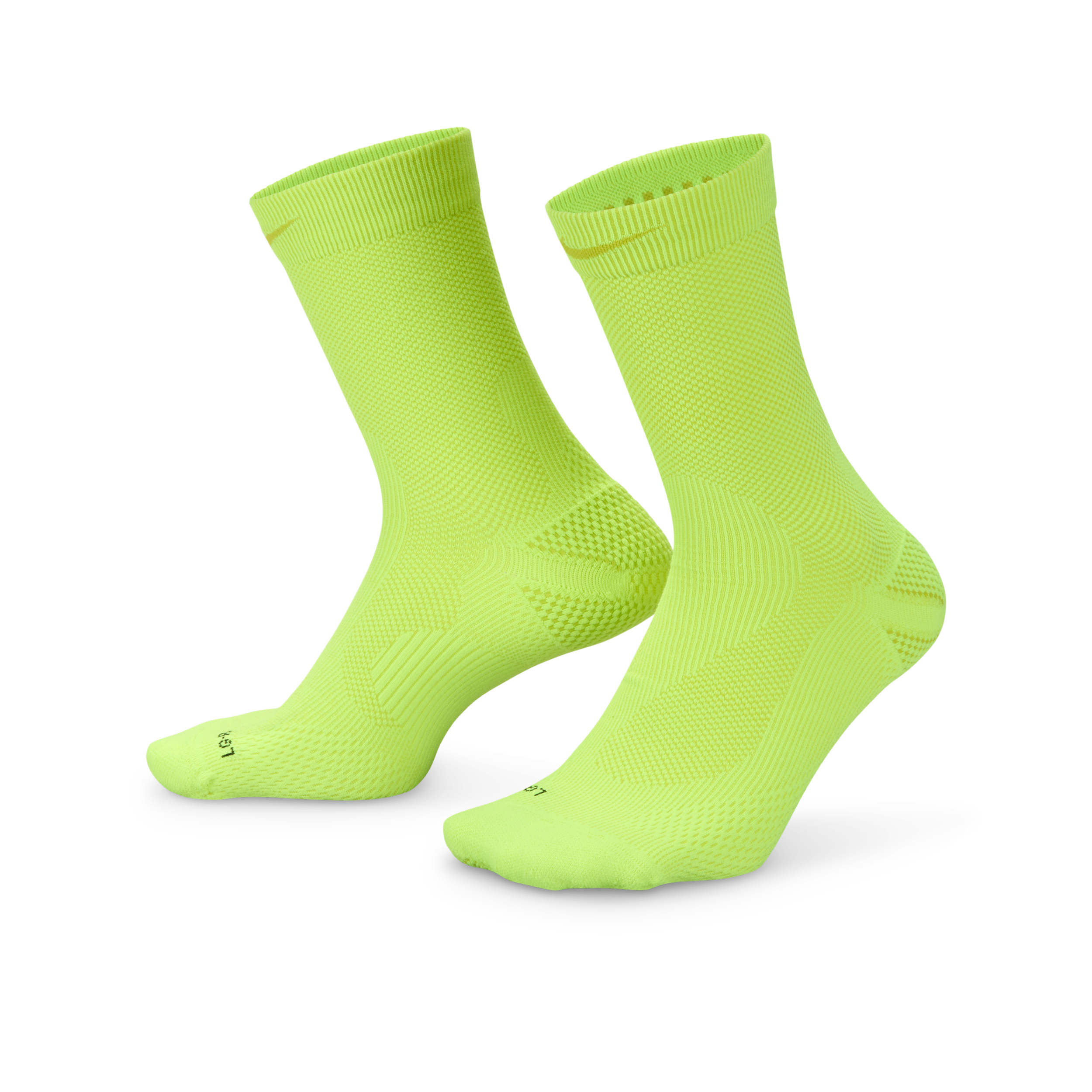 Nike Running Lightweight Crew Socks (1 Pair) - Yellow