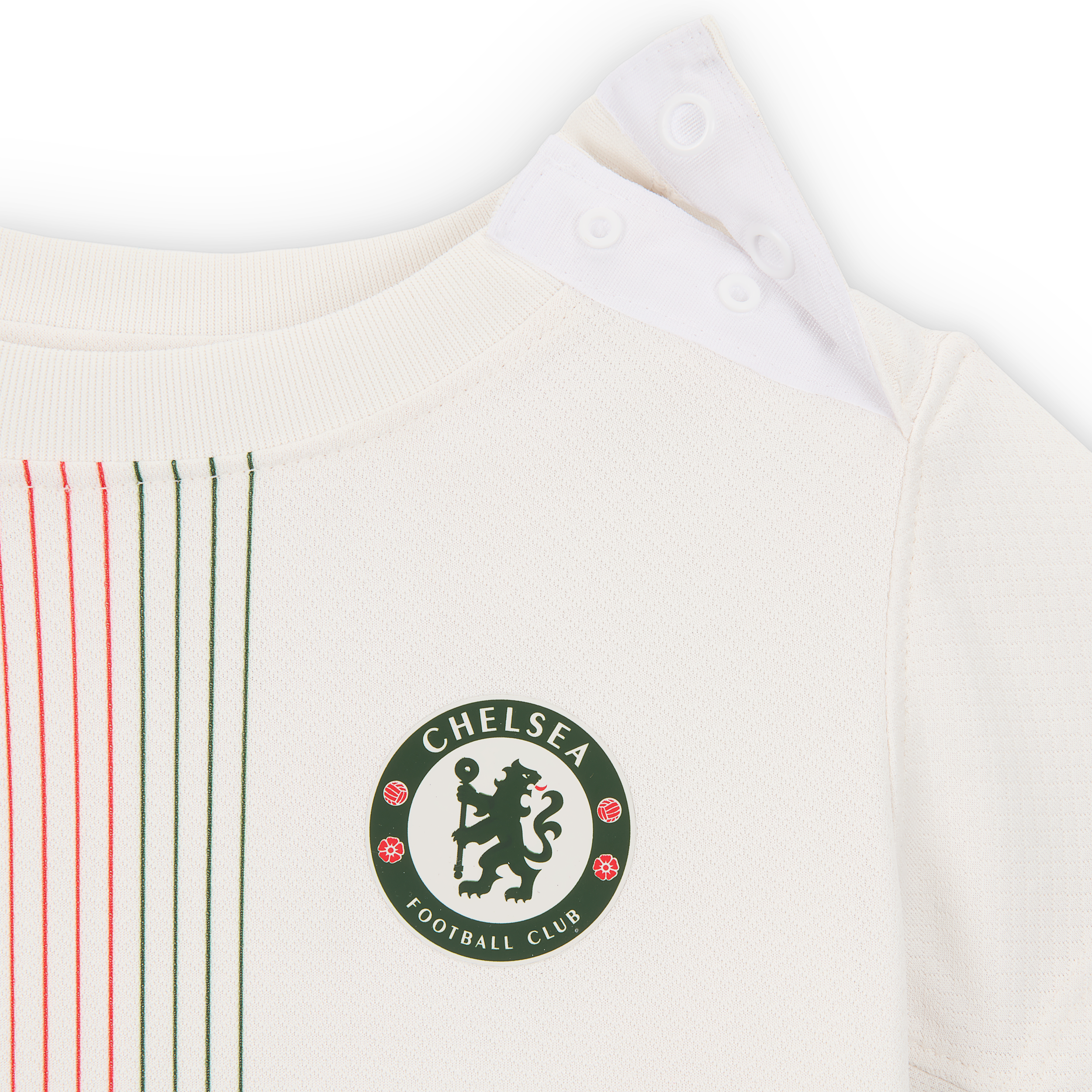 Thumbnail - FC Chelsea 2025/26 Stadium Away dreiteiliges Nike Replika-Fußballtrikot-Set (Babys und Kleinkinder) - Grau