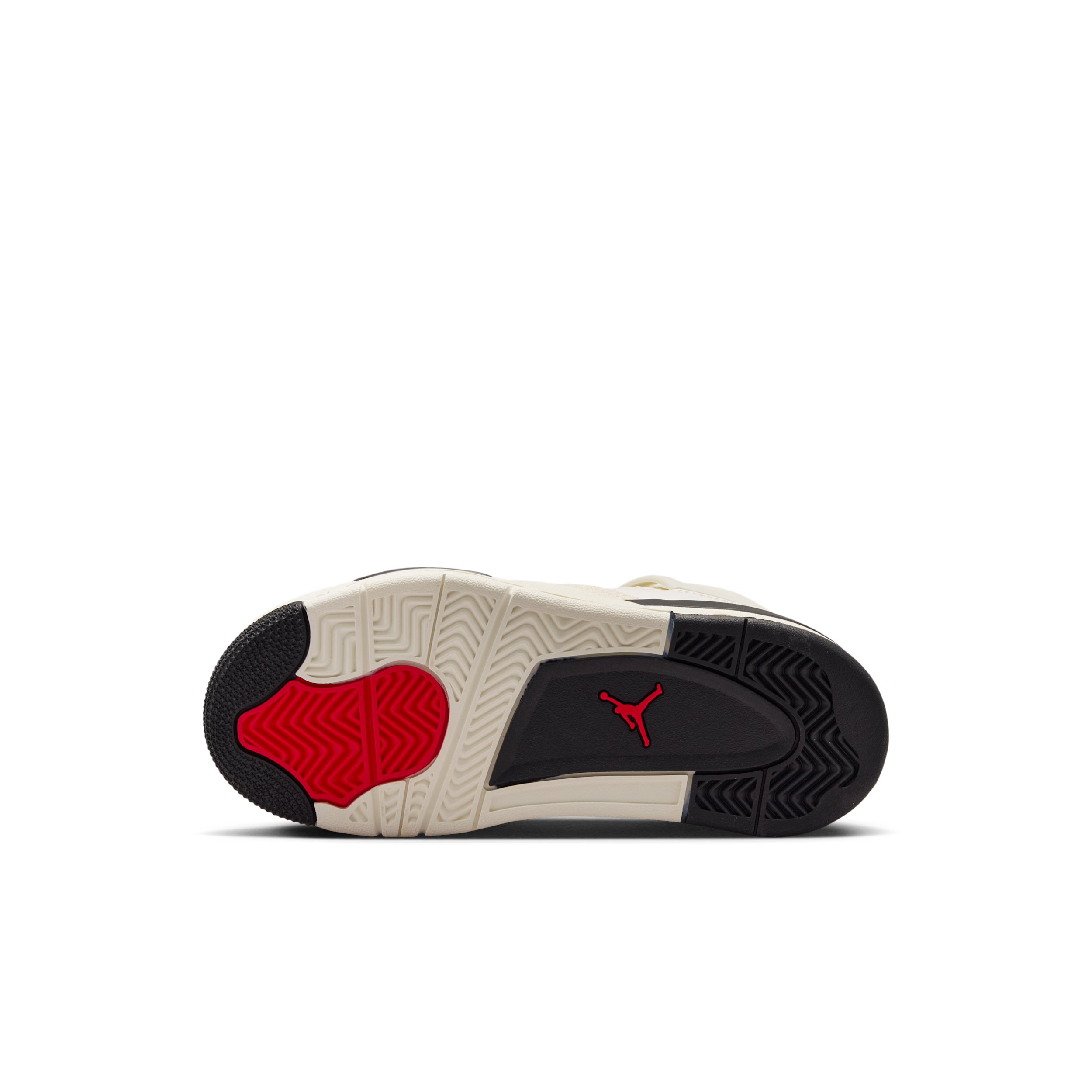 Thumbnail - Jordan 4 Retro "Flight Club" Schuh (kleine Kinder) - Weiß