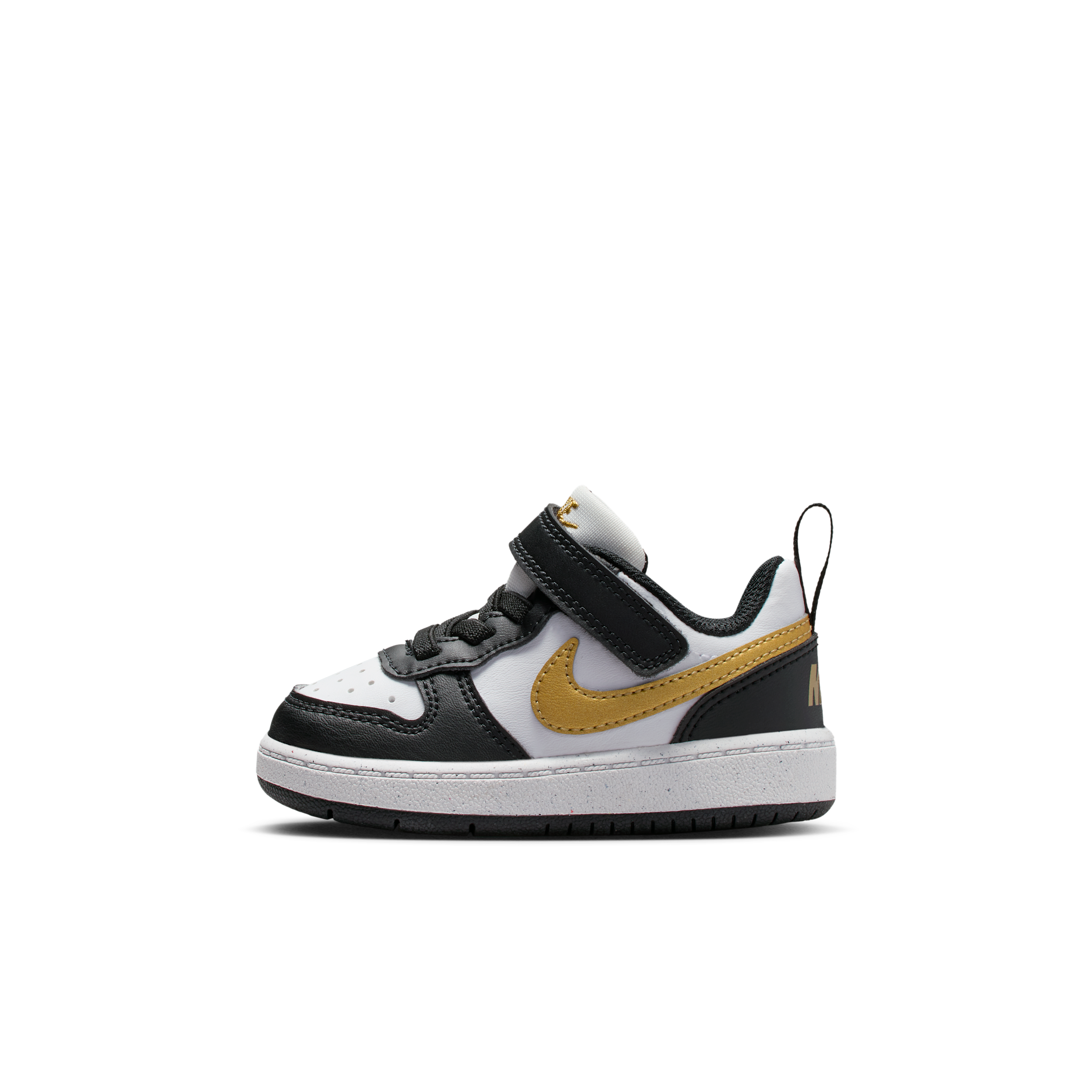 Nike Court Borough kindersneaker zwart