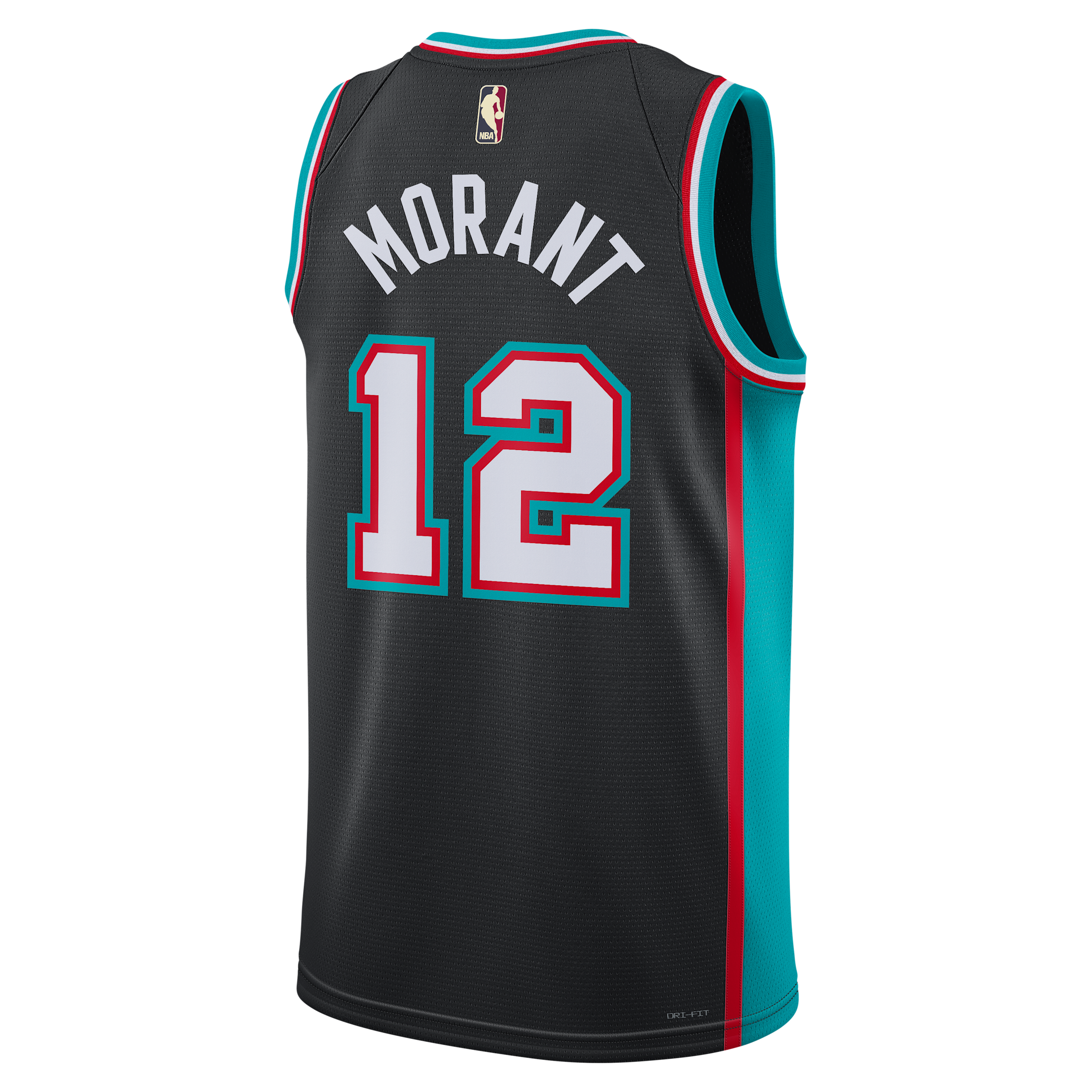 Thumbnail - Memphis Grizzlies 2025/26 Hardwood Classics Nike Dri-FIT NBA Swingman Trikot (Herren) - Schwarz