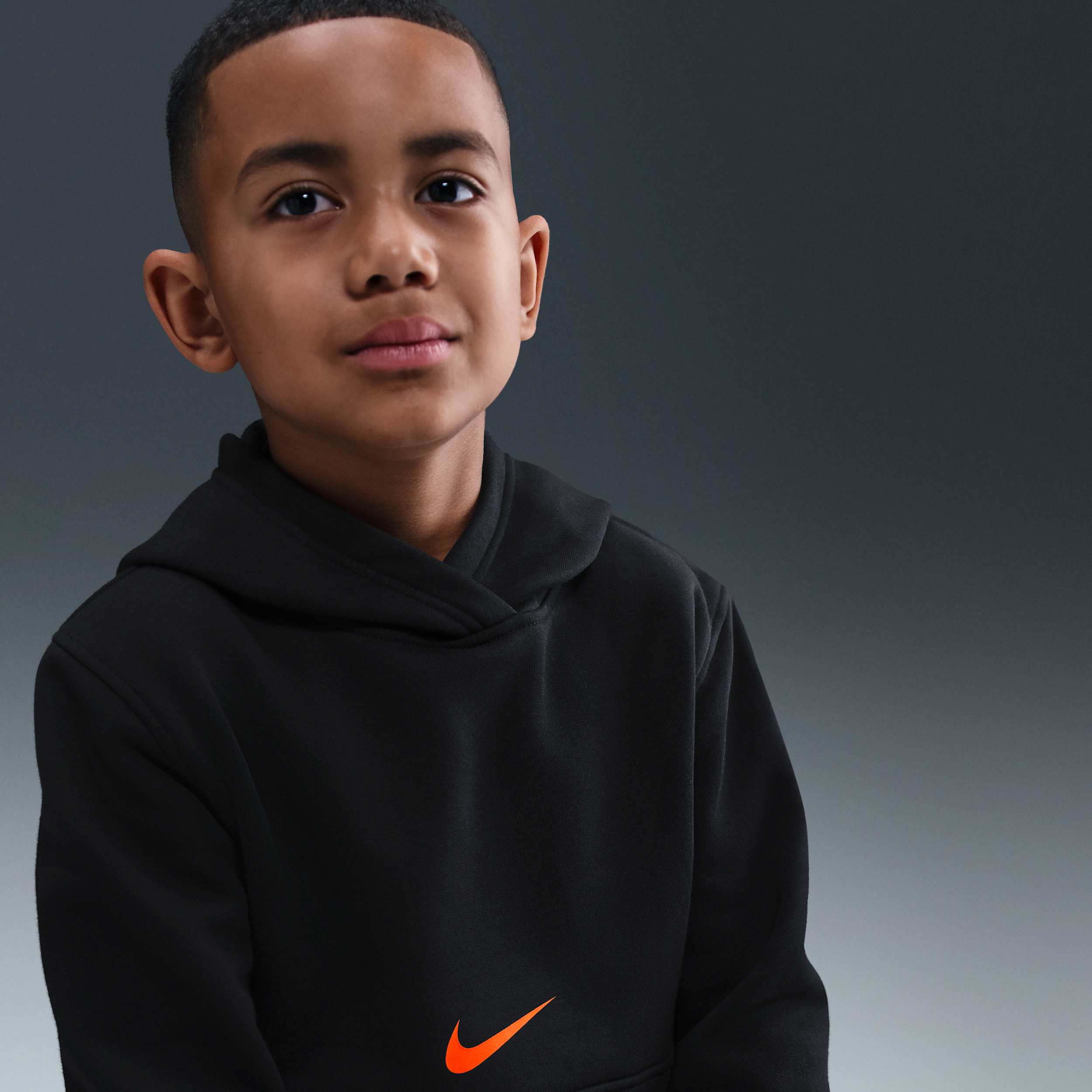 Thumbnail - Nike Club Fleece Hoodie (ältere Kinder) - Schwarz