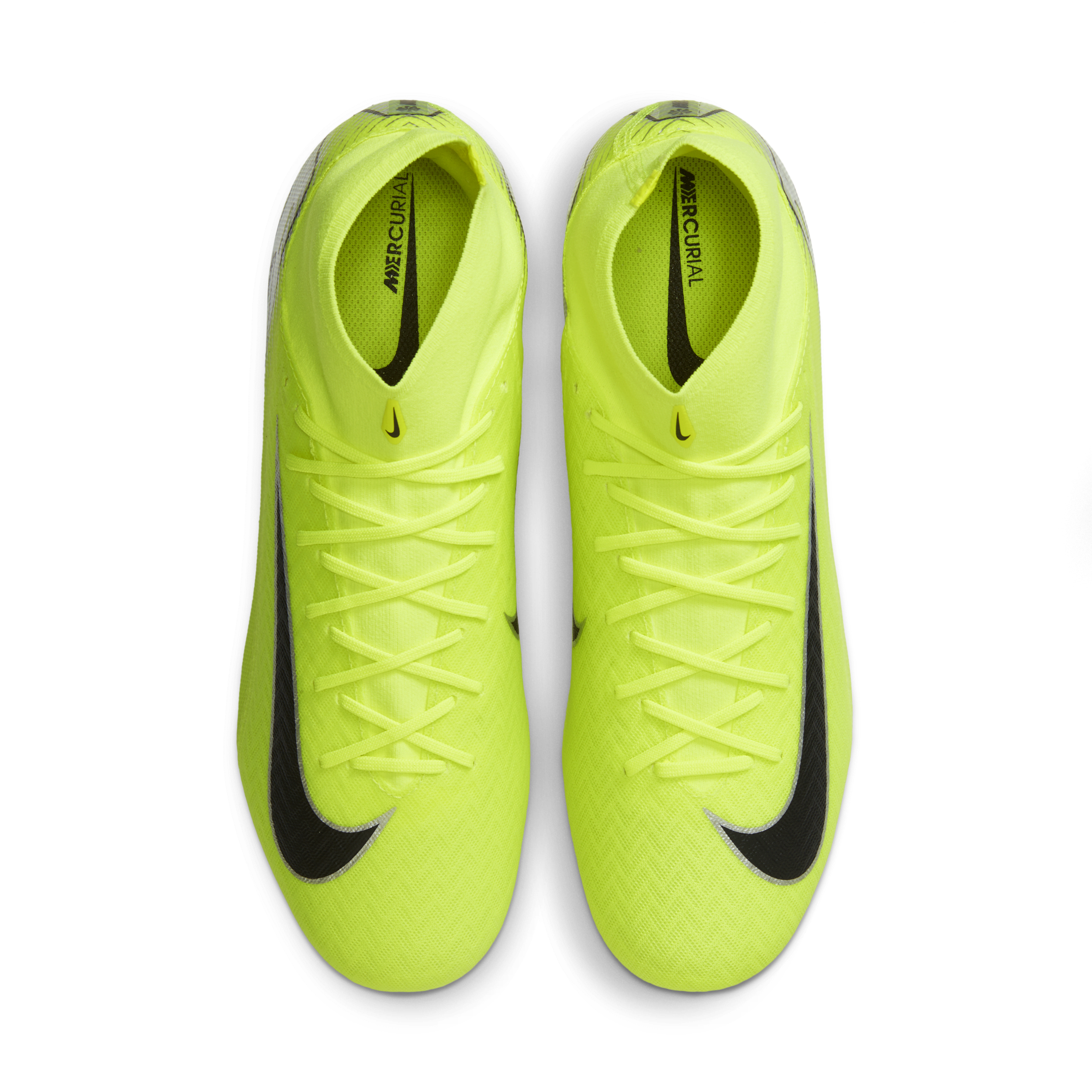 Chaussure de foot montante à crampons multi-surfaces Nike Mercurial Superfly 10 Academy - Jaune