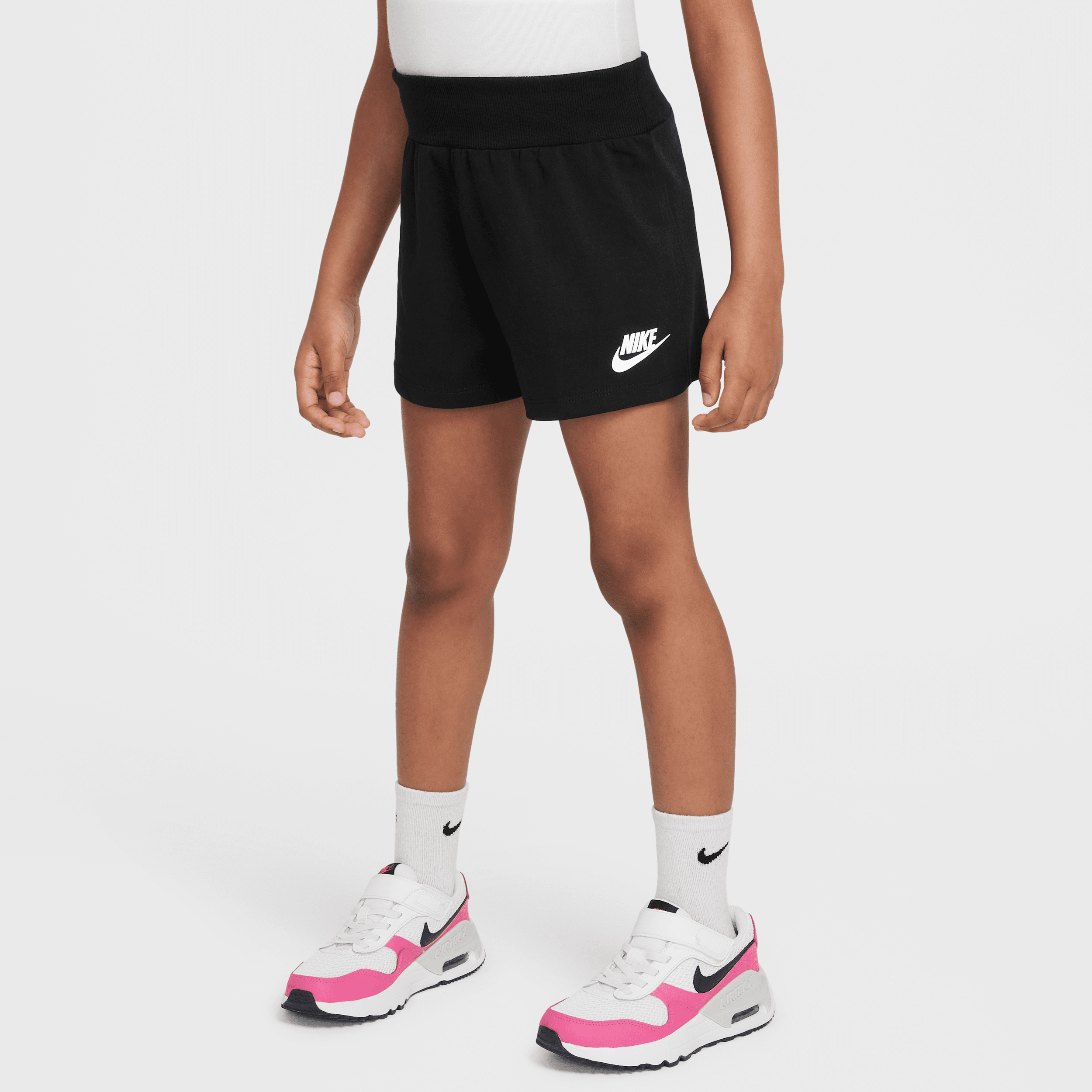 Nike kleutershorts van jersey - Zwart