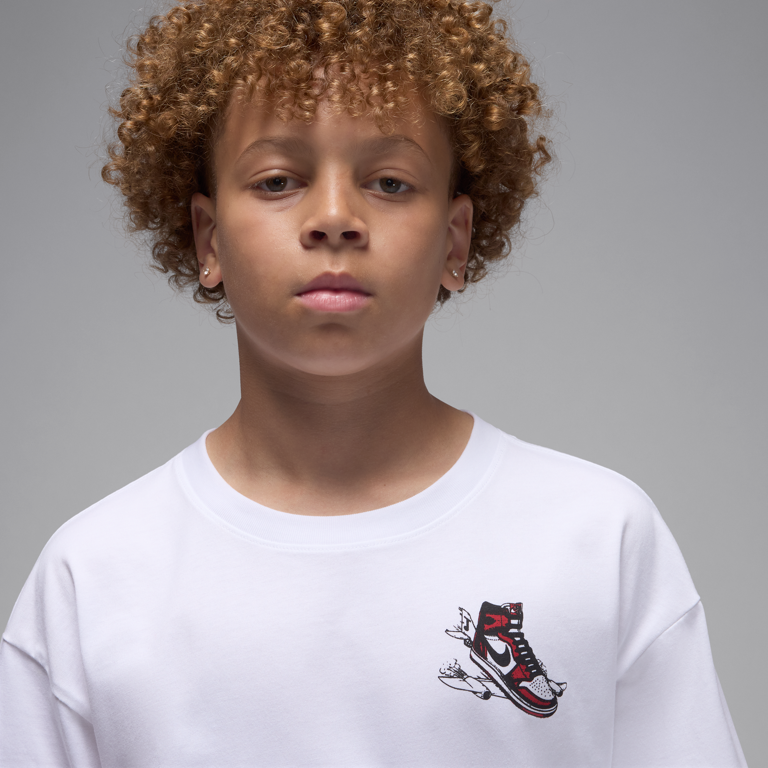 Thumbnail - Jordan "Air Jordan Has Landed" T-Shirt (ältere Kinder) - Weiß