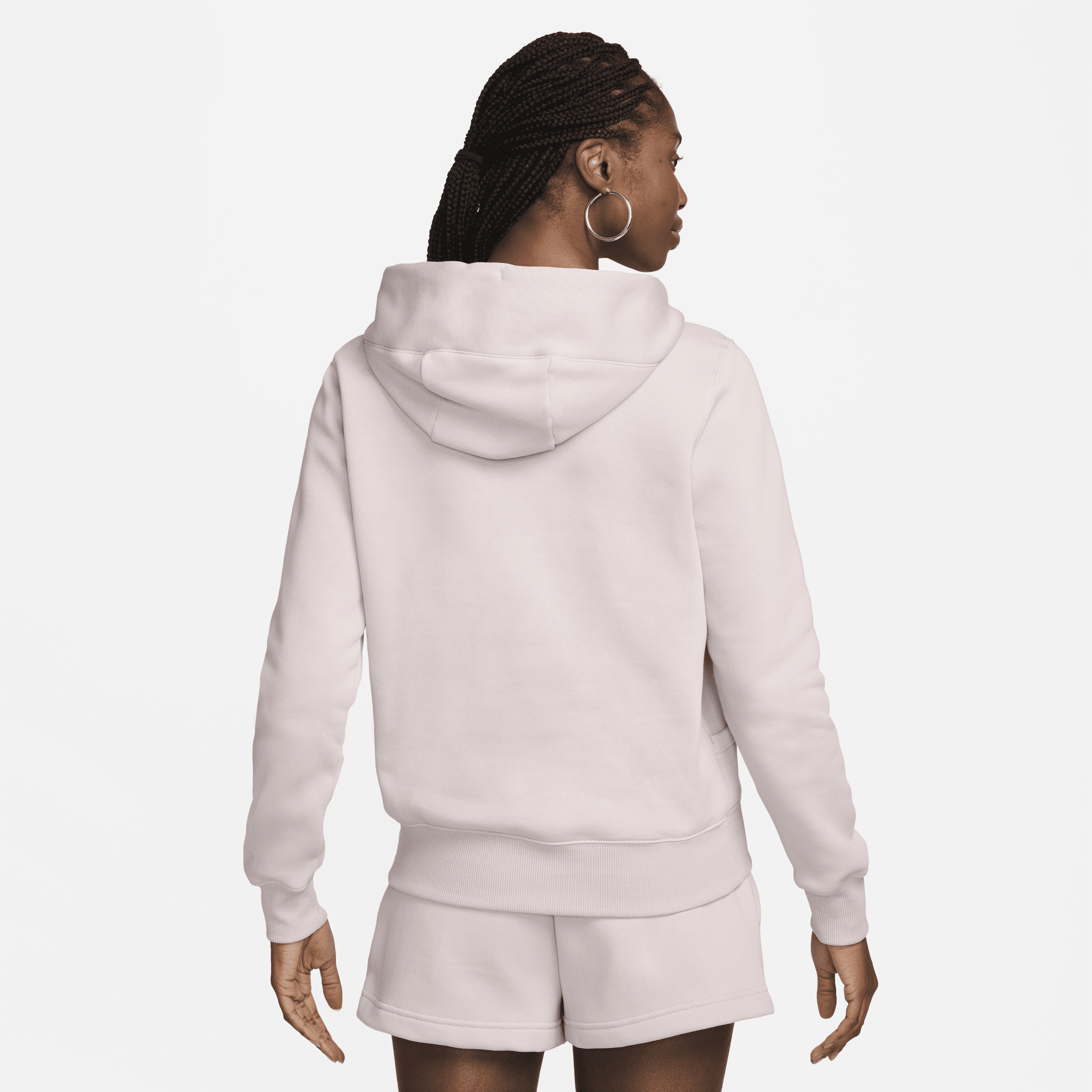 Nike Sportswear Phoenix Fleece hoodie voor dames Paars