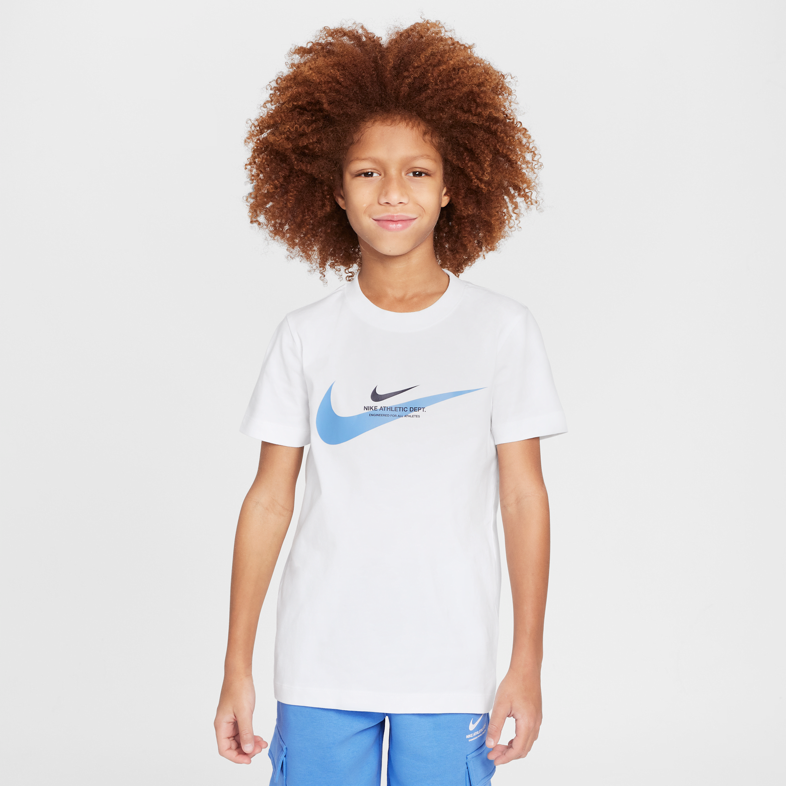 T-shirt Nike Sportswear pour ado (garçon) - Blanc